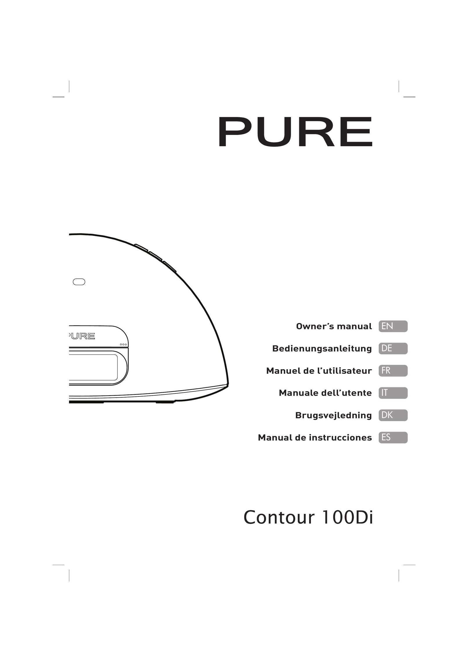 Pure Acoustics 100Di MP3 Docking Station User Manual