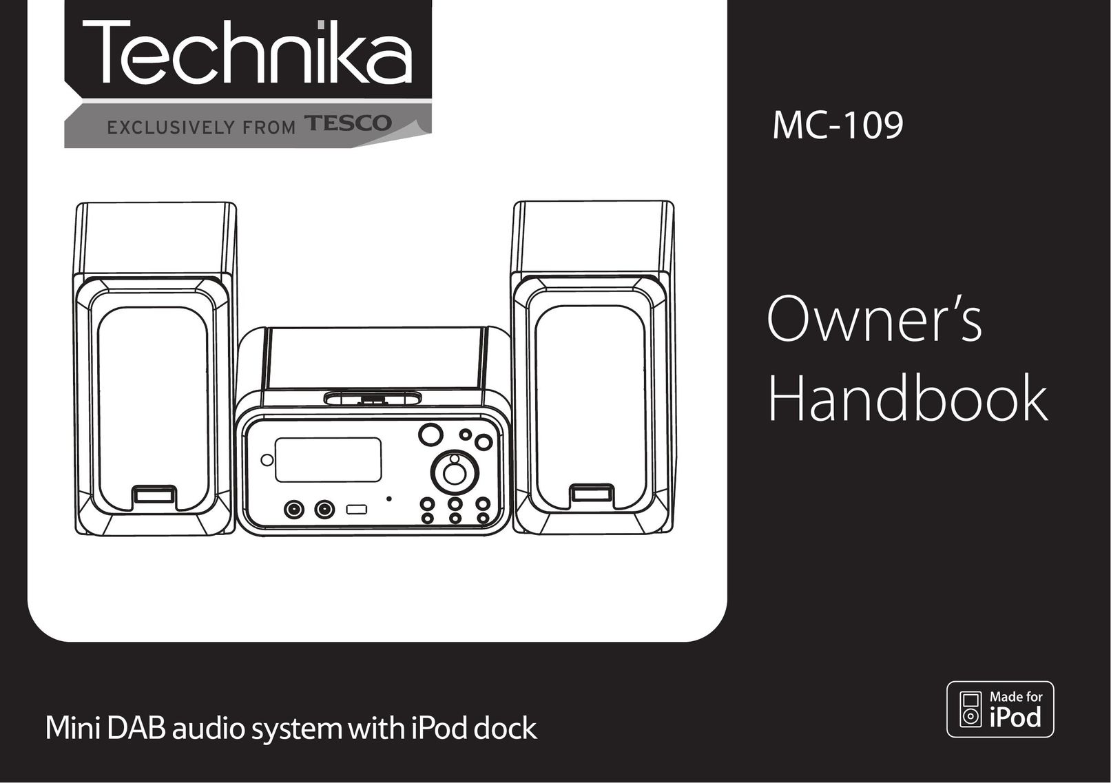 Technika MC-109 MP3 Docking Station User Manual