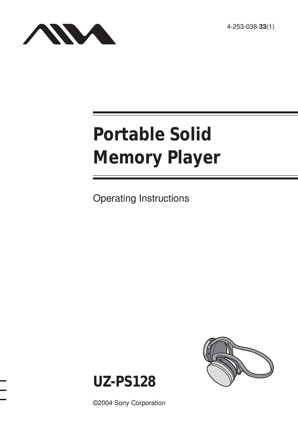 Aiwa UZ-PS128 MP3 Player User Manual