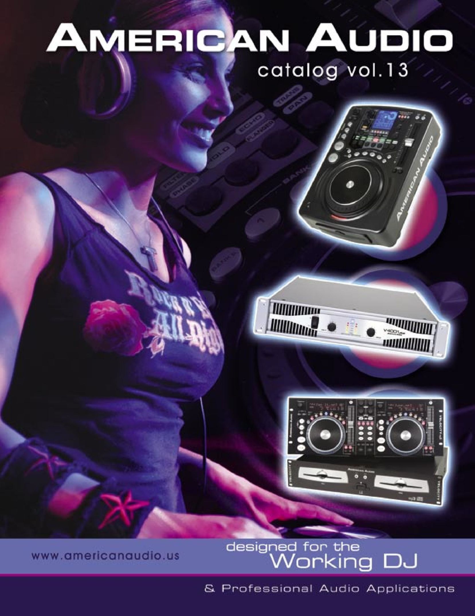 American Audio MCD-810 MP3 Player User Manual