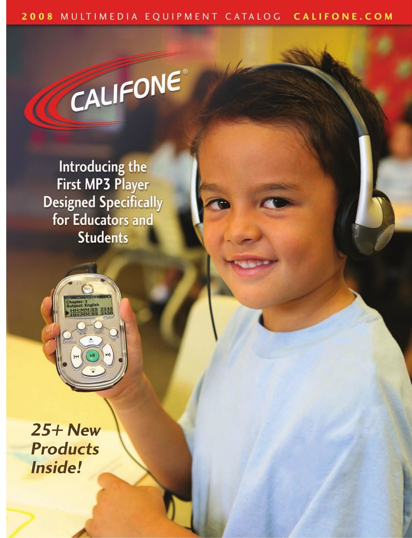 Califone PA616 MP3 Player User Manual