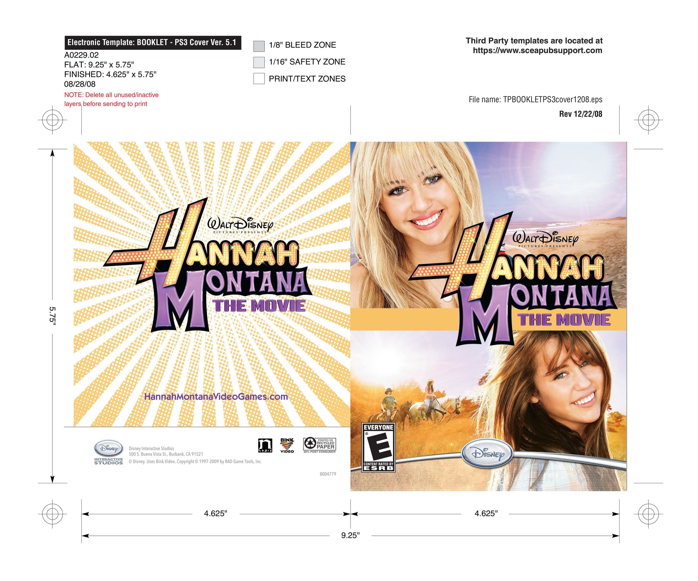 Disney Hannah Montana MP3 Player User Manual