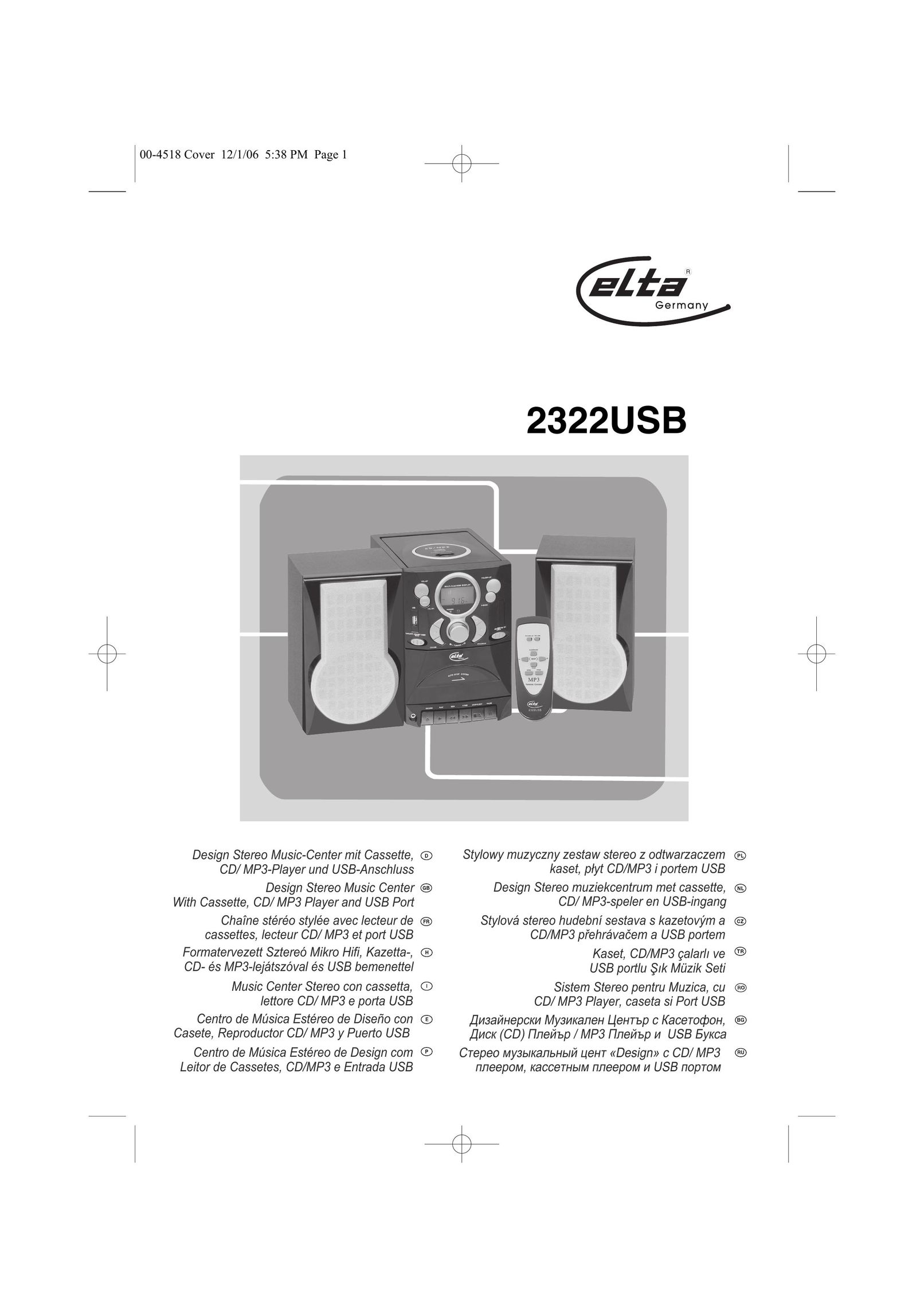 Elta 2322USB MP3 Player User Manual