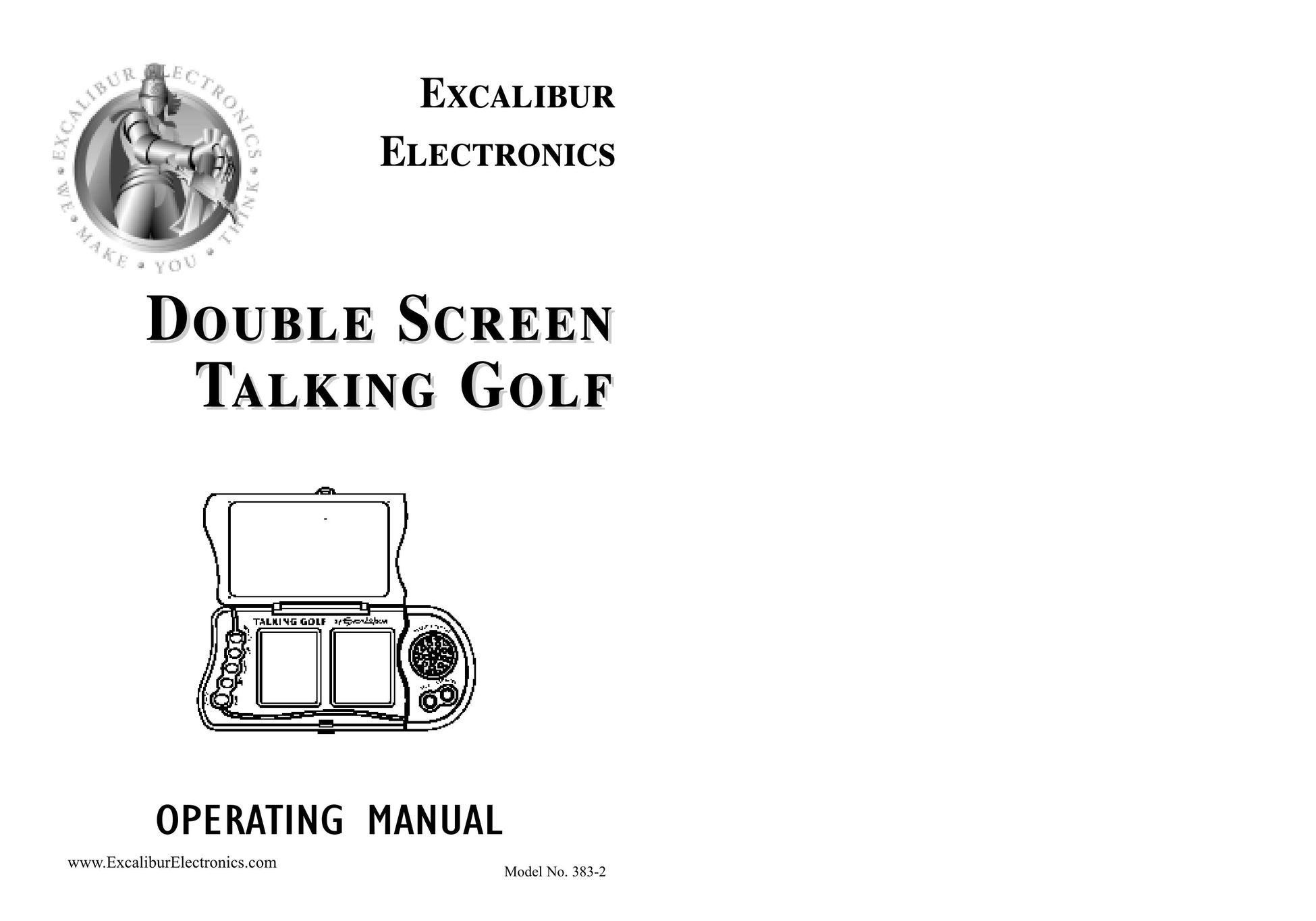 Excalibur electronic 383-2 MP3 Player User Manual