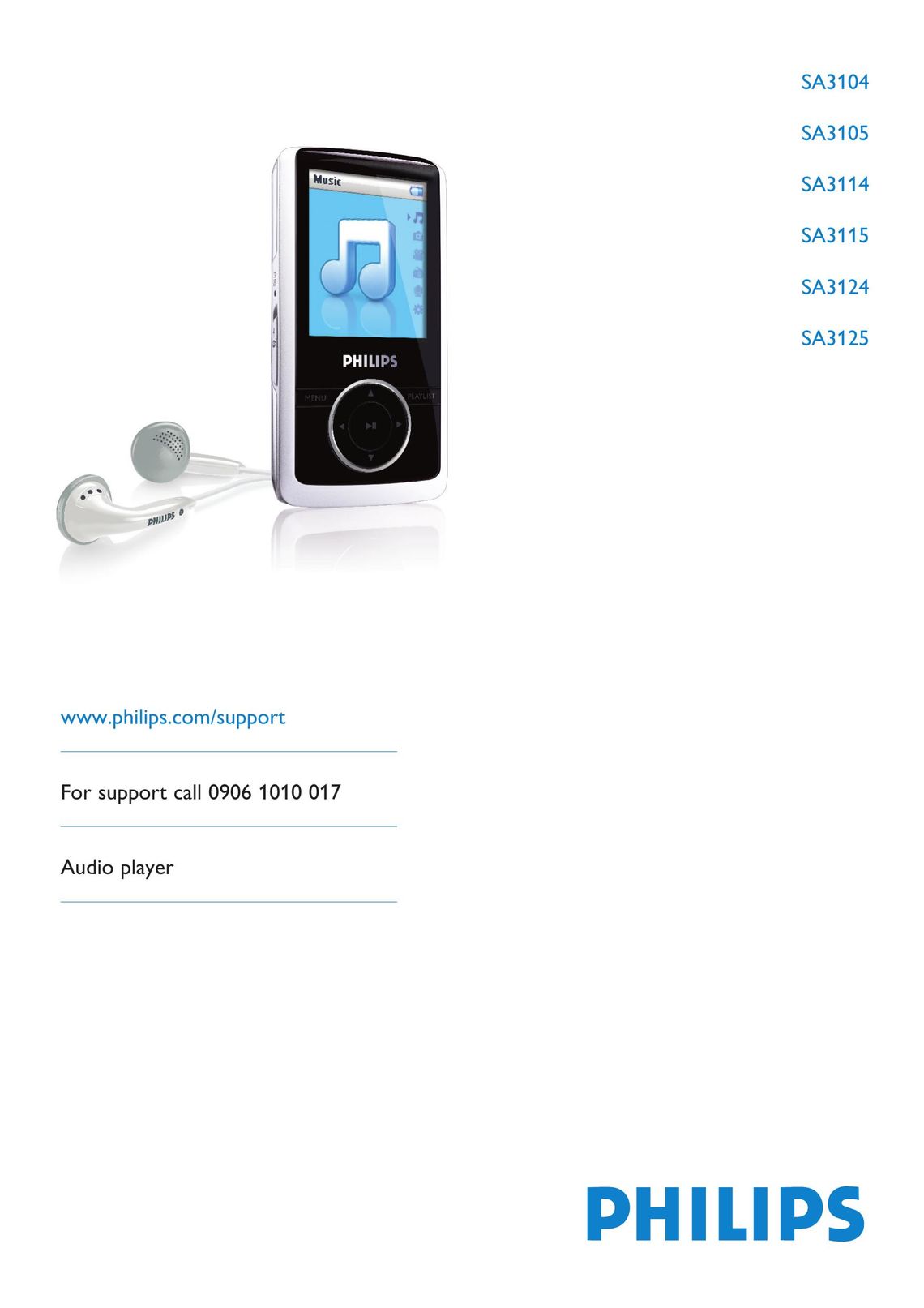 First Virtual Communications SA3104 MP3 Player User Manual
