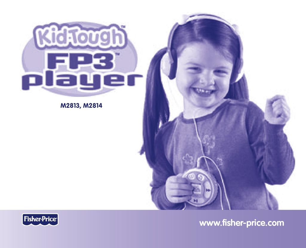 Fisher-Price M2814 MP3 Player User Manual