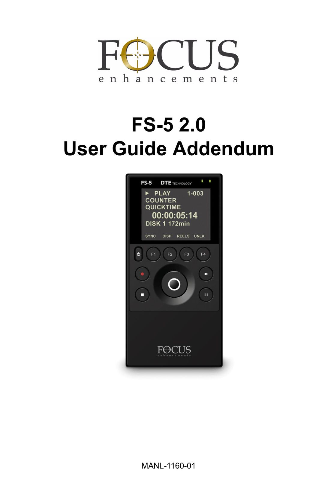 FOCUS Enhancements FS-5 2.0 MP3 Player User Manual