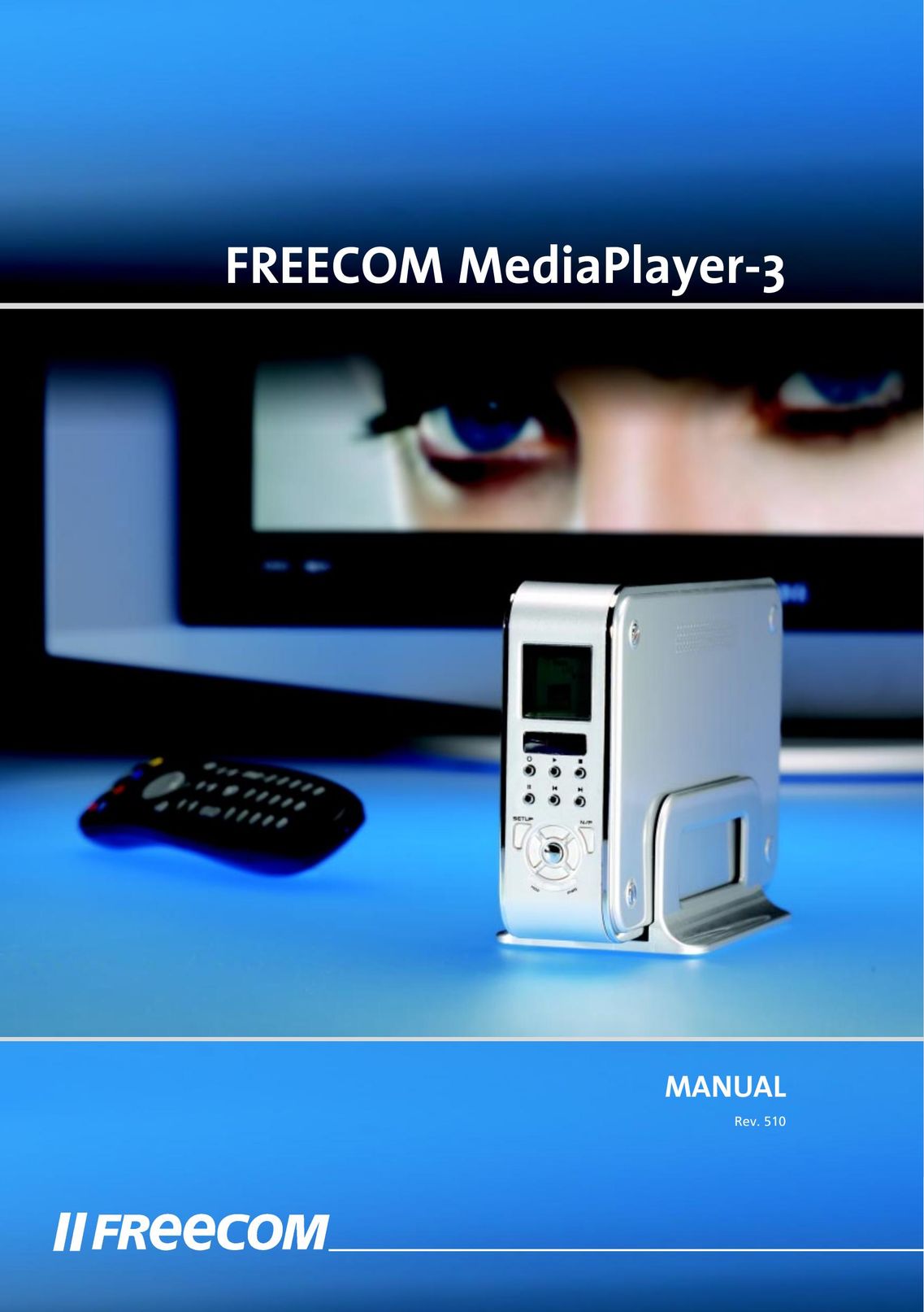 Freecom Technologies MediaPlayer3 MP3 Player User Manual
