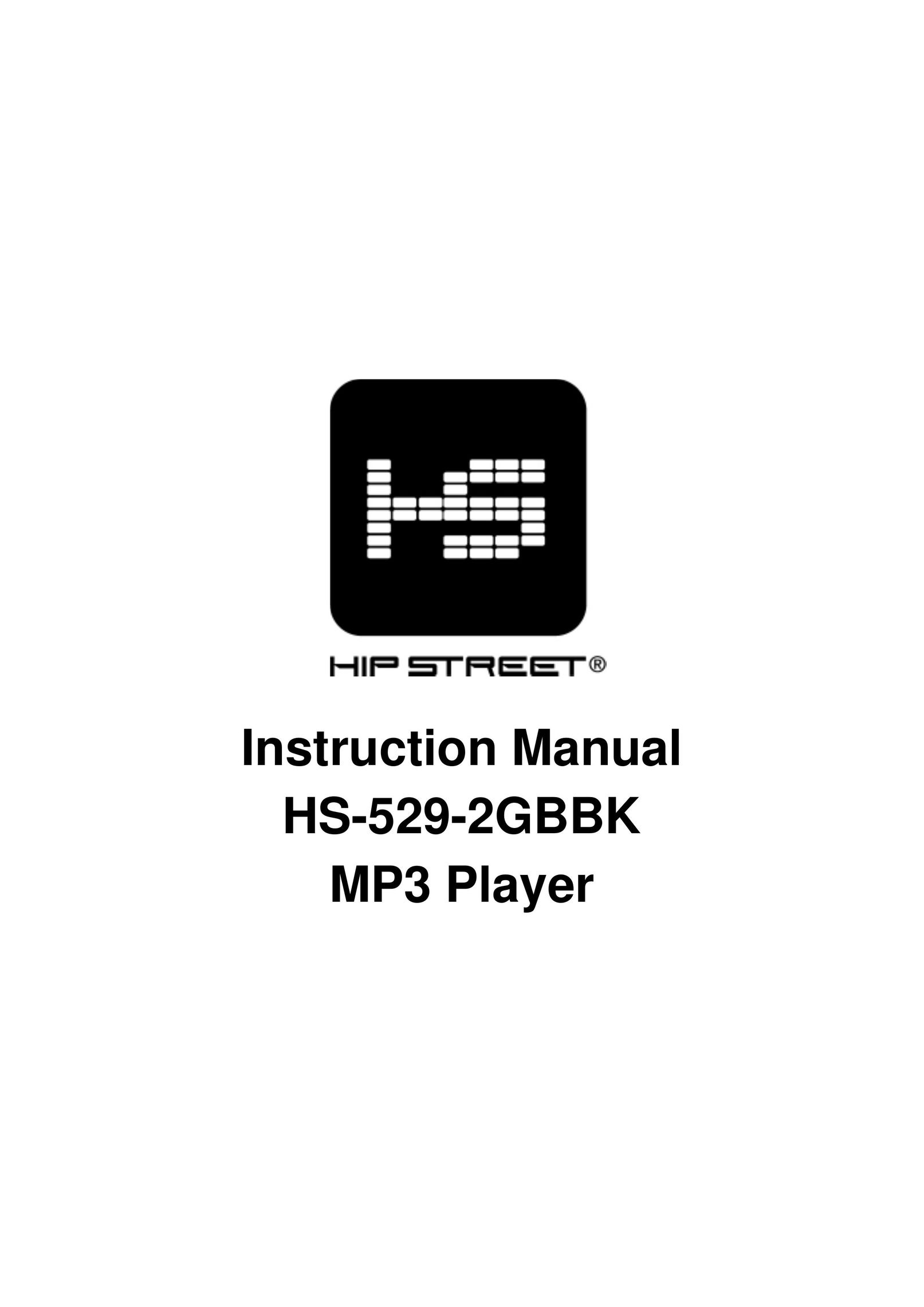 Hip Street HS-529-2GBBK MP3 Player User Manual