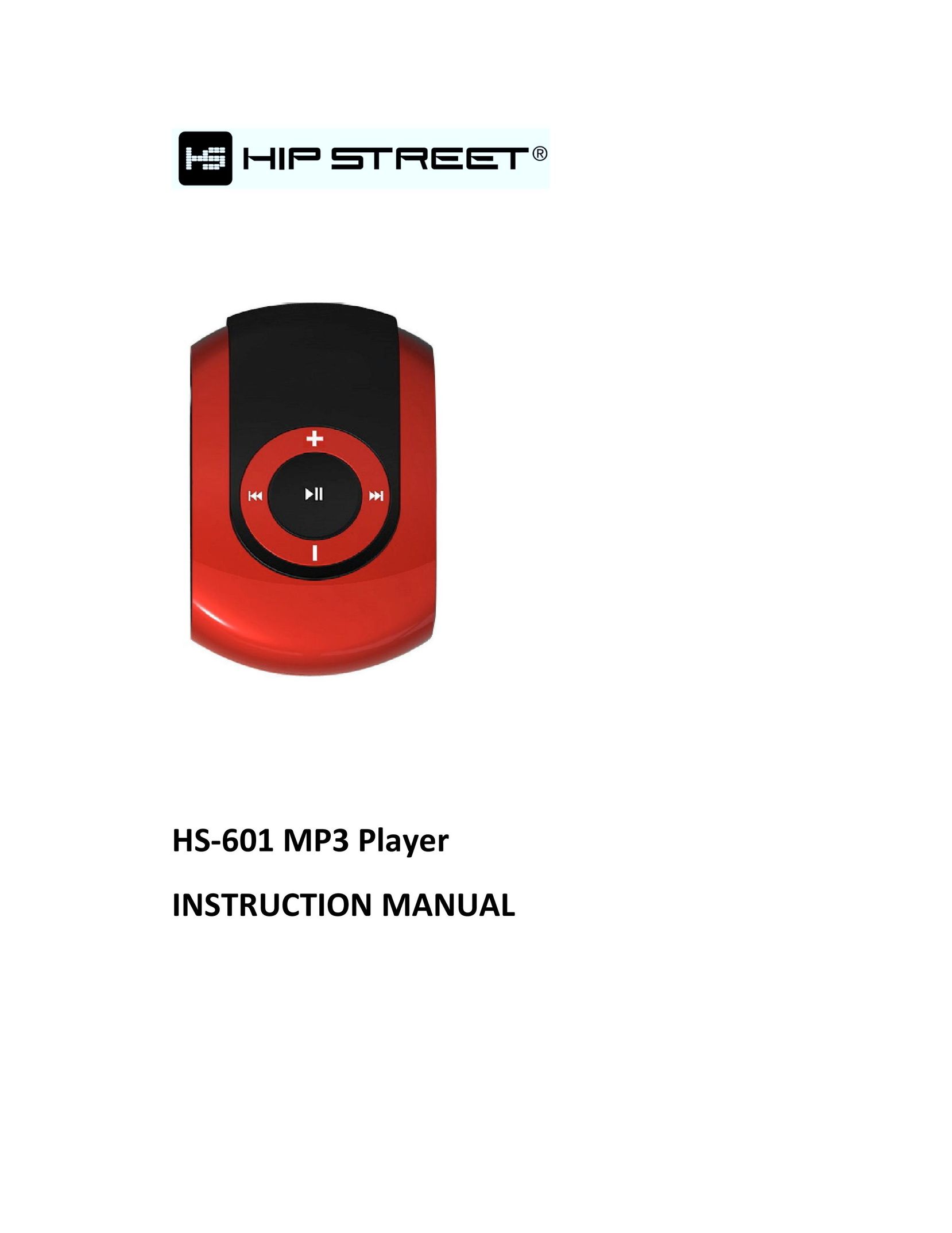 Hip Street HS-601 MP3 Player User Manual