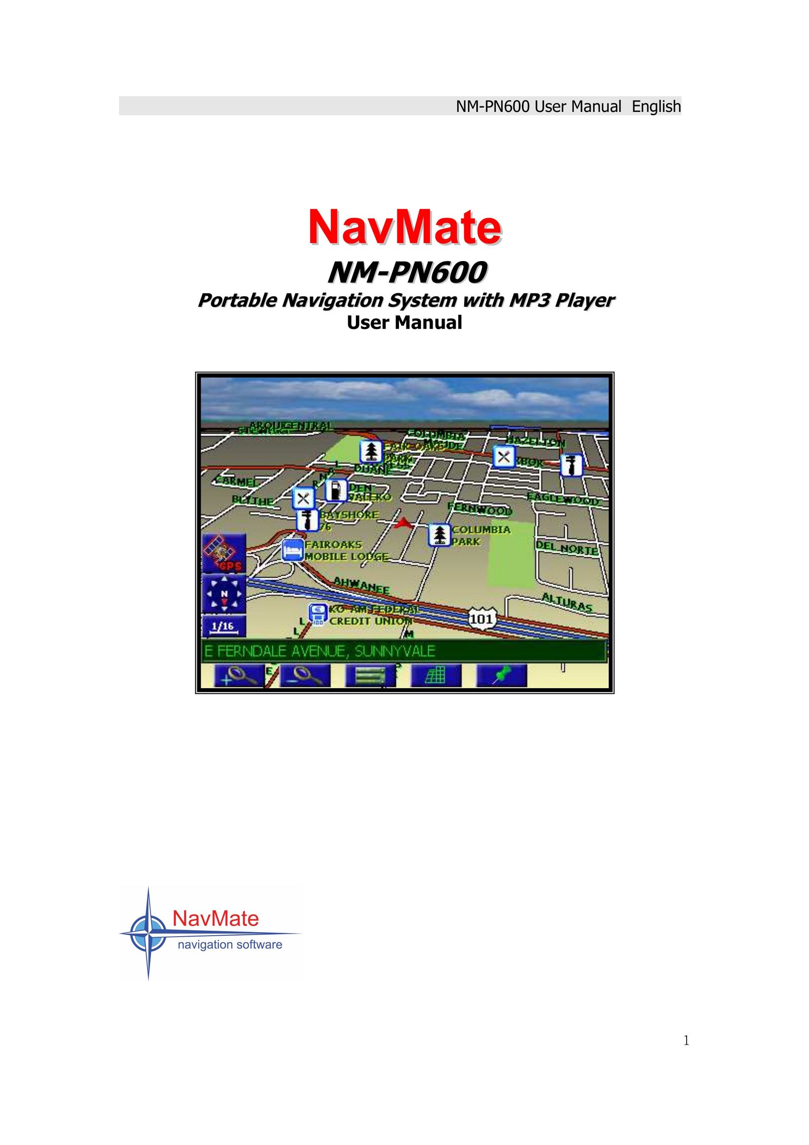 Horizon Navigation NM-PN600 MP3 Player User Manual