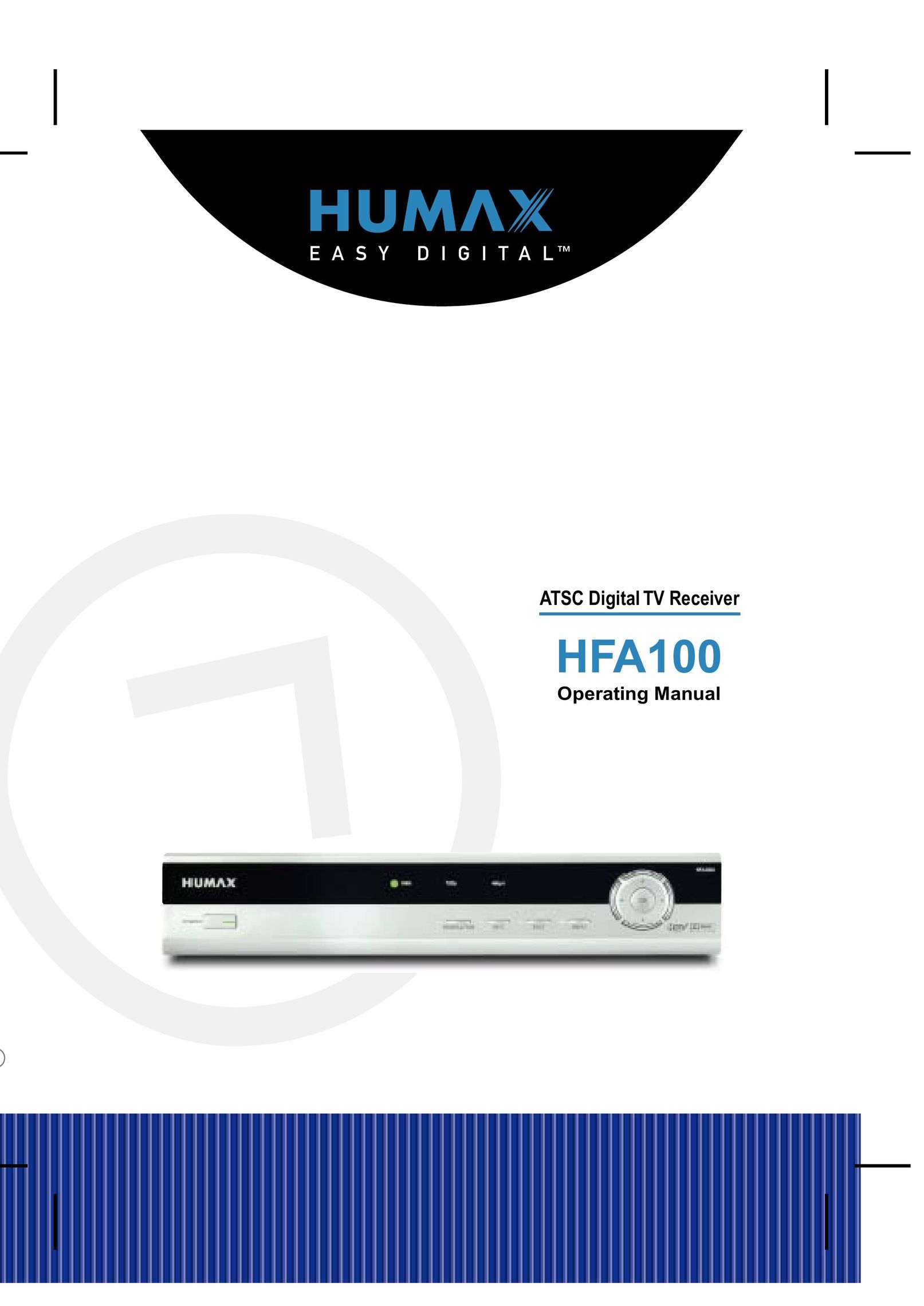Humax HFA100 MP3 Player User Manual
