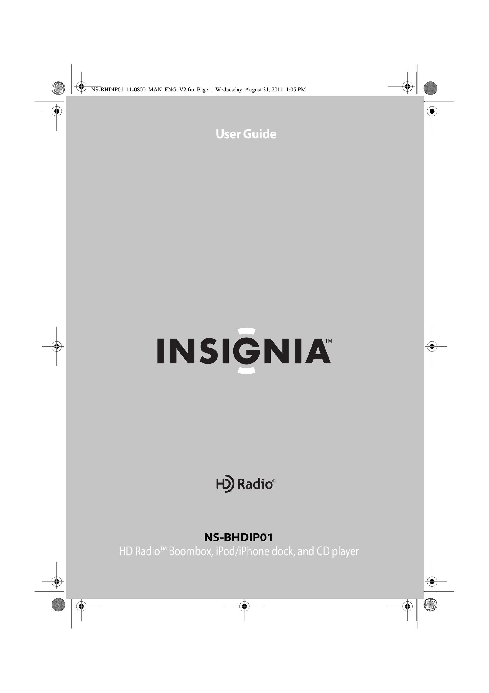 Insignia NS-BHDIP01 MP3 Player User Manual