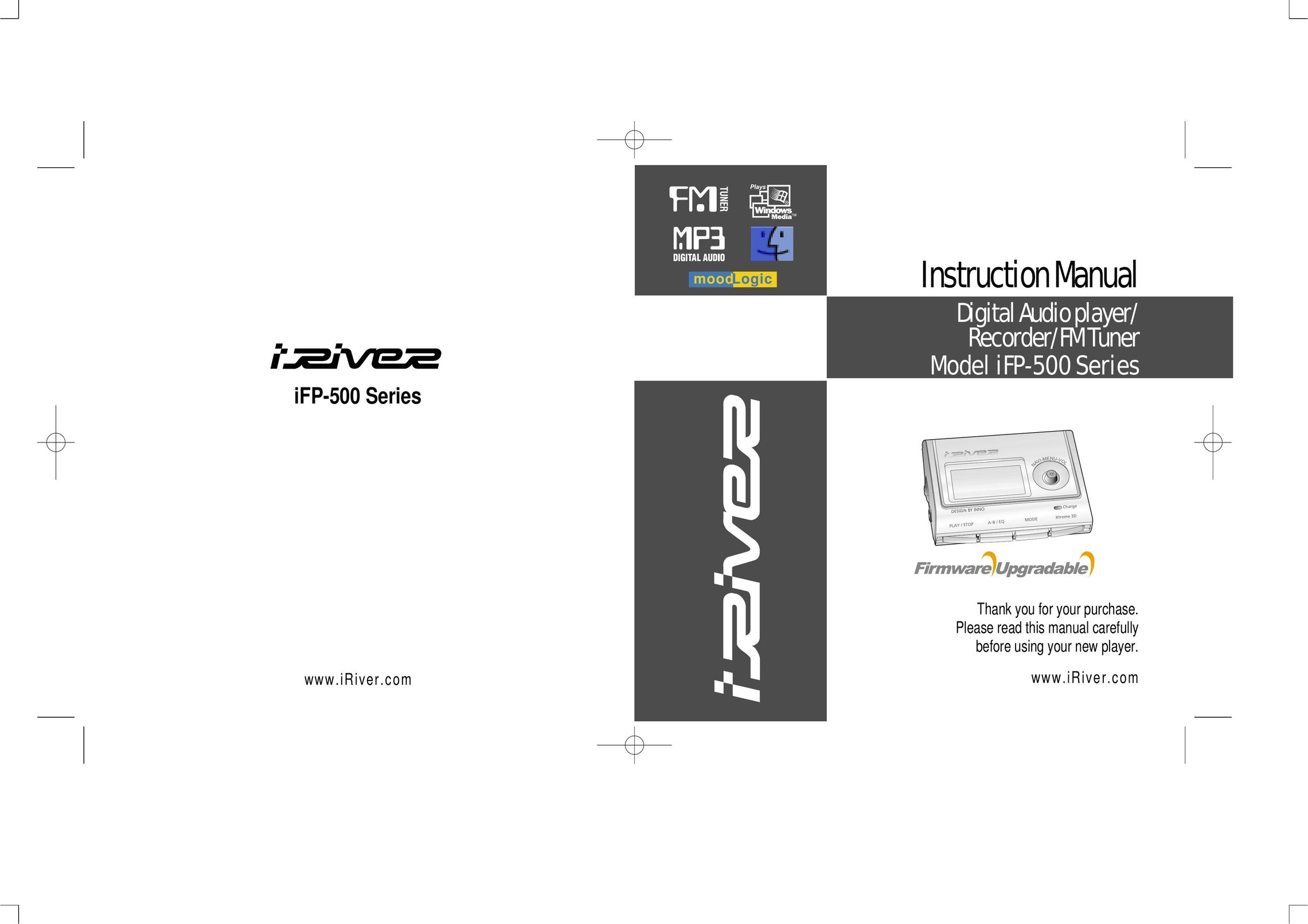 IRiver iFP-500 Series MP3 Player User Manual