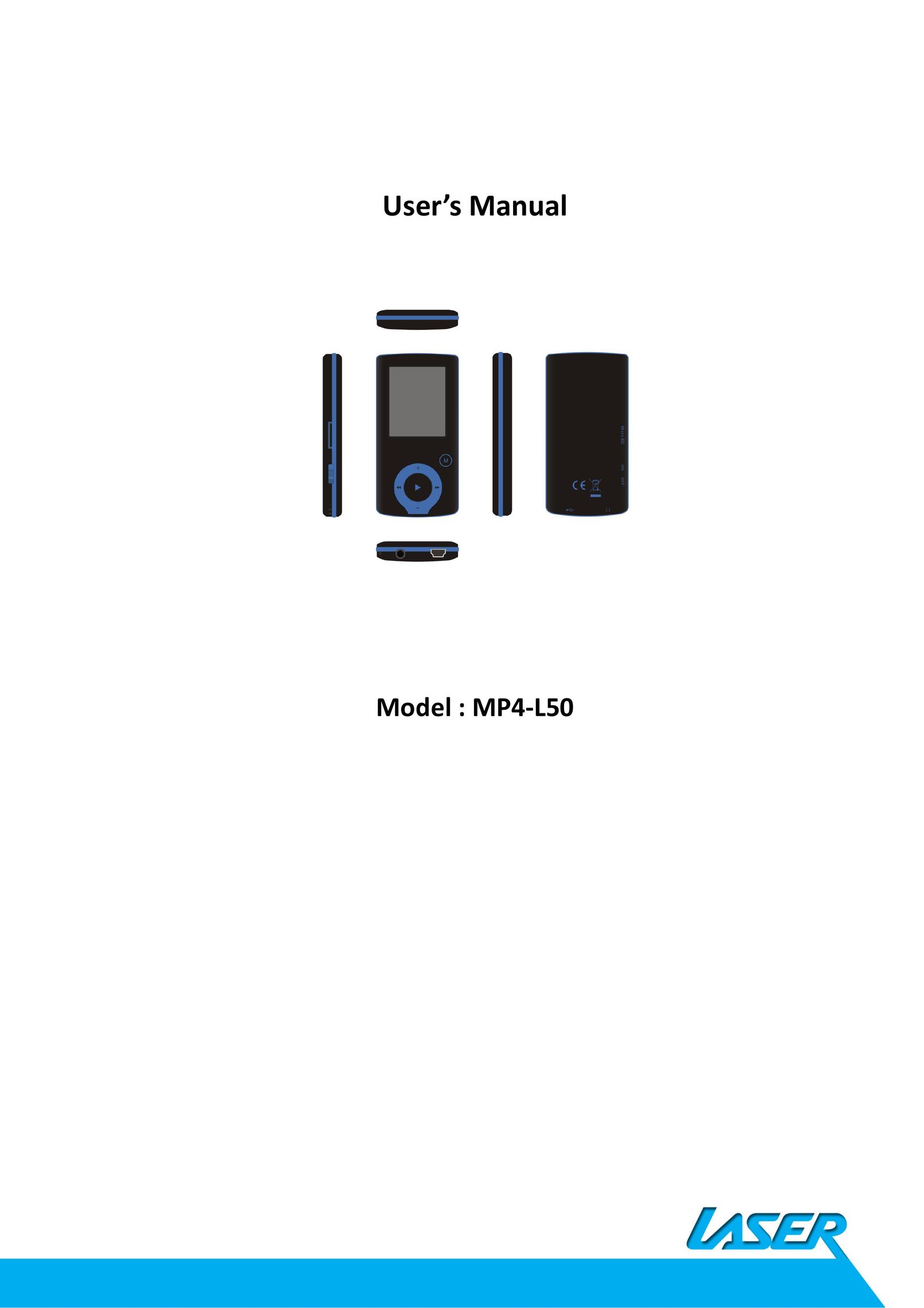 Laser MP4-L50 MP3 Player User Manual