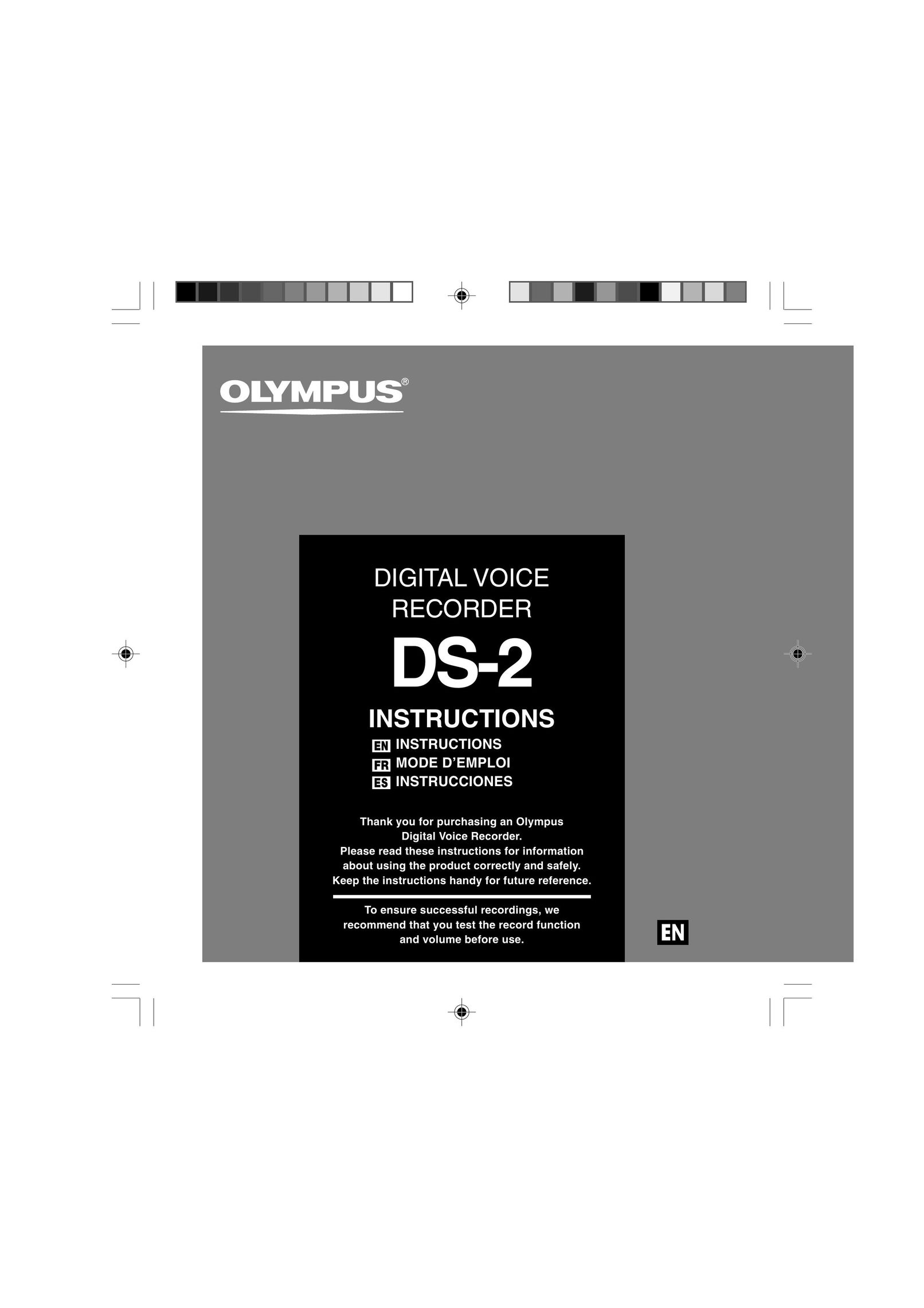 Olympus DS-2 MP3 Player User Manual
