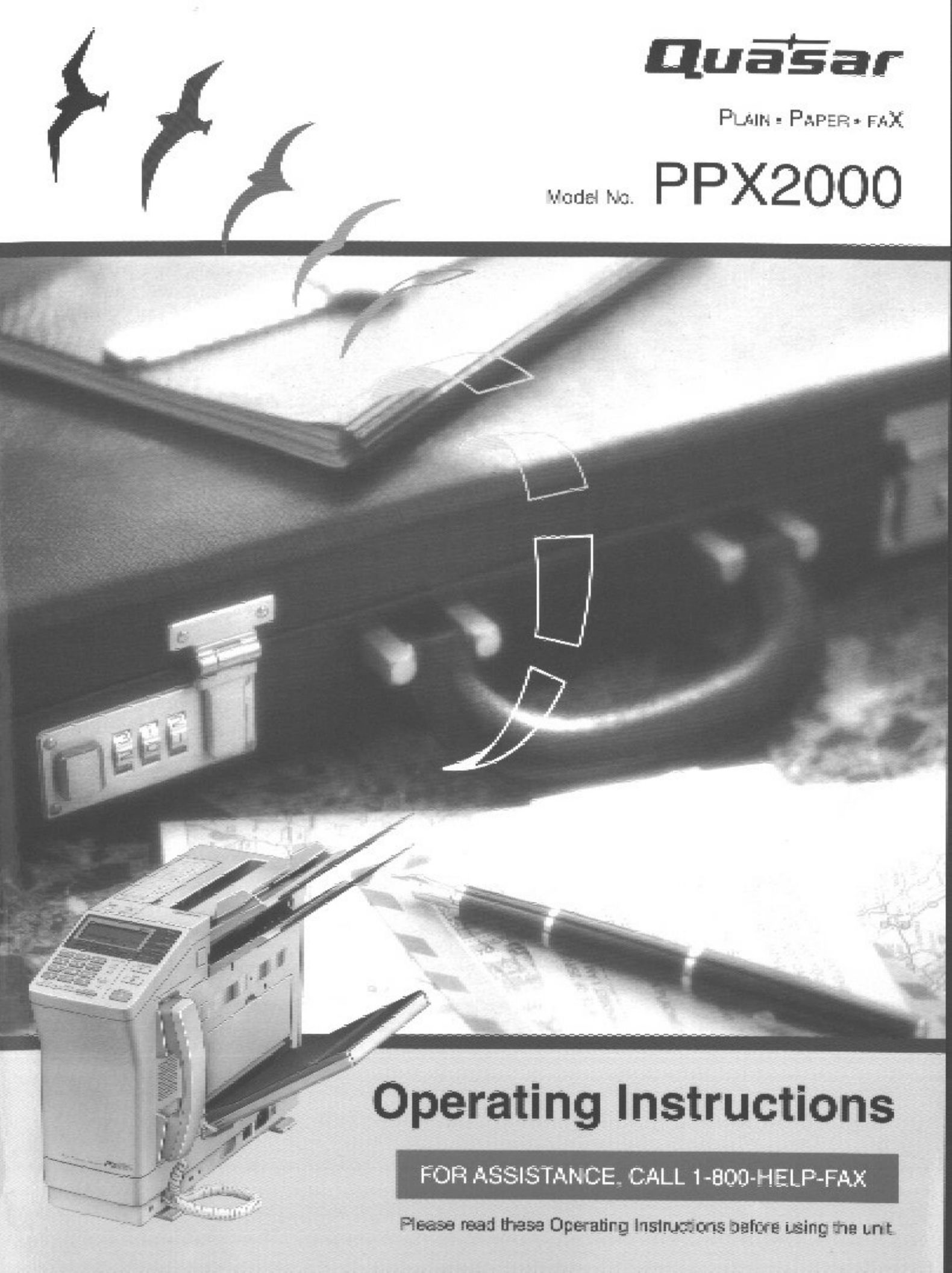 Quasar PPX2000 MP3 Player User Manual