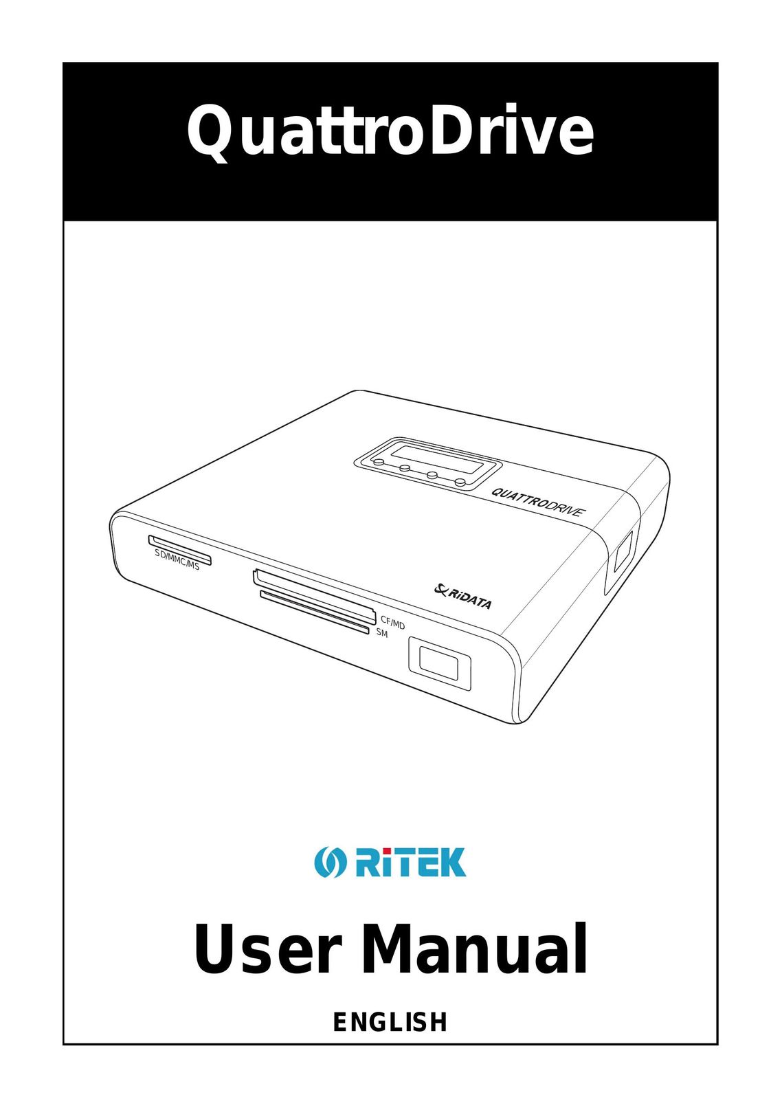 Ritek QuattroDrive MP3 Player User Manual