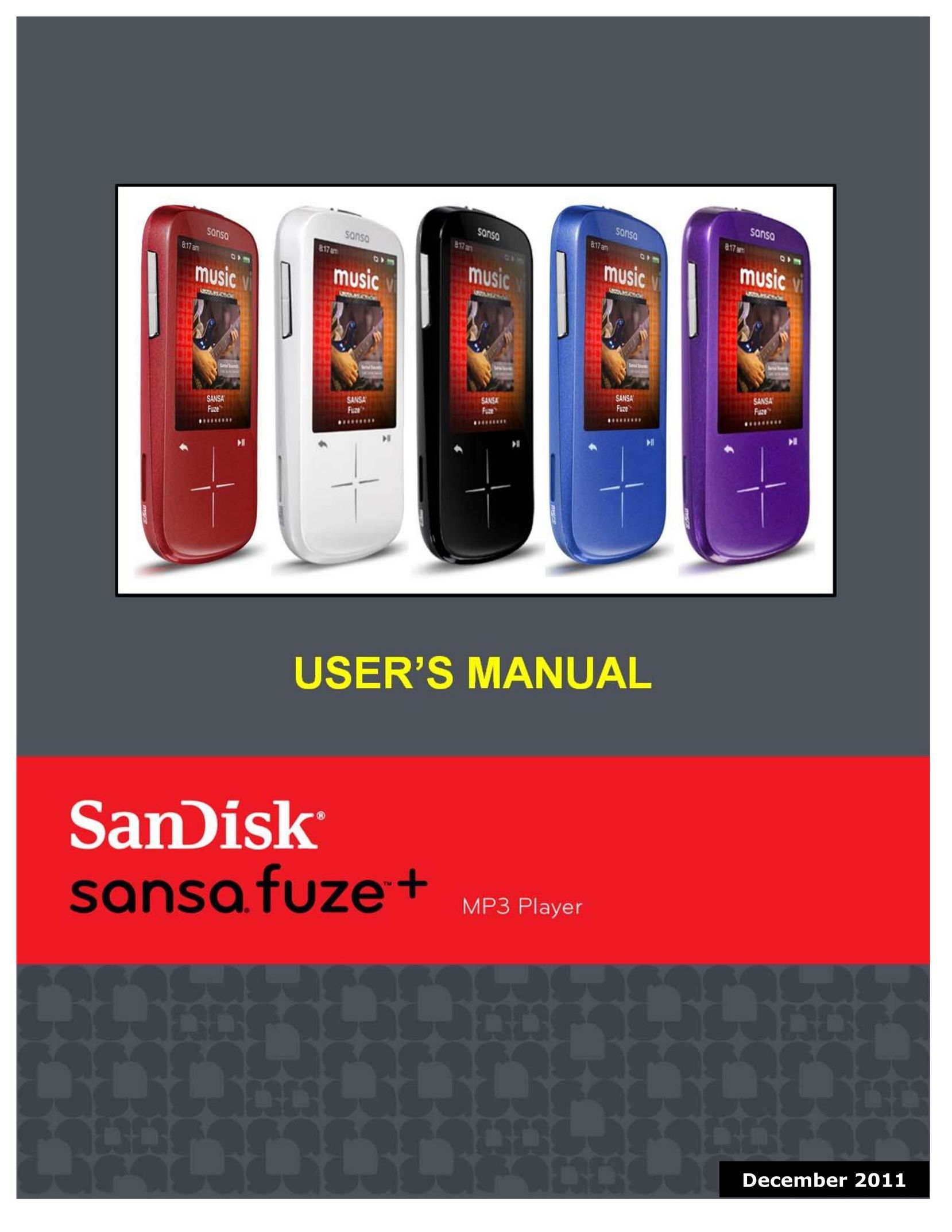 SanDisk MP3 Player MP3 Player User Manual