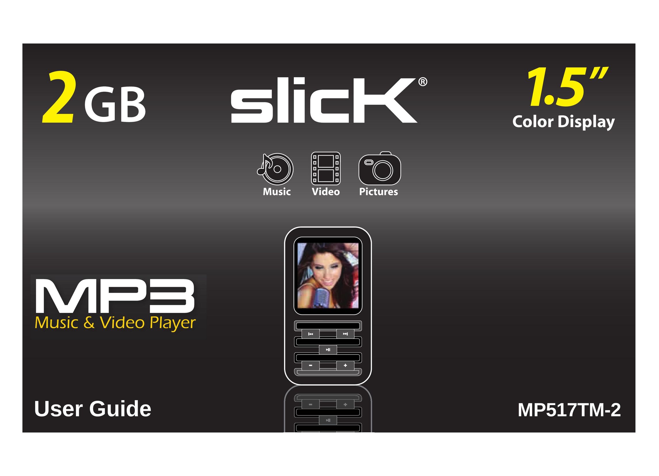 Slick MP517TM-2 MP3 Player User Manual