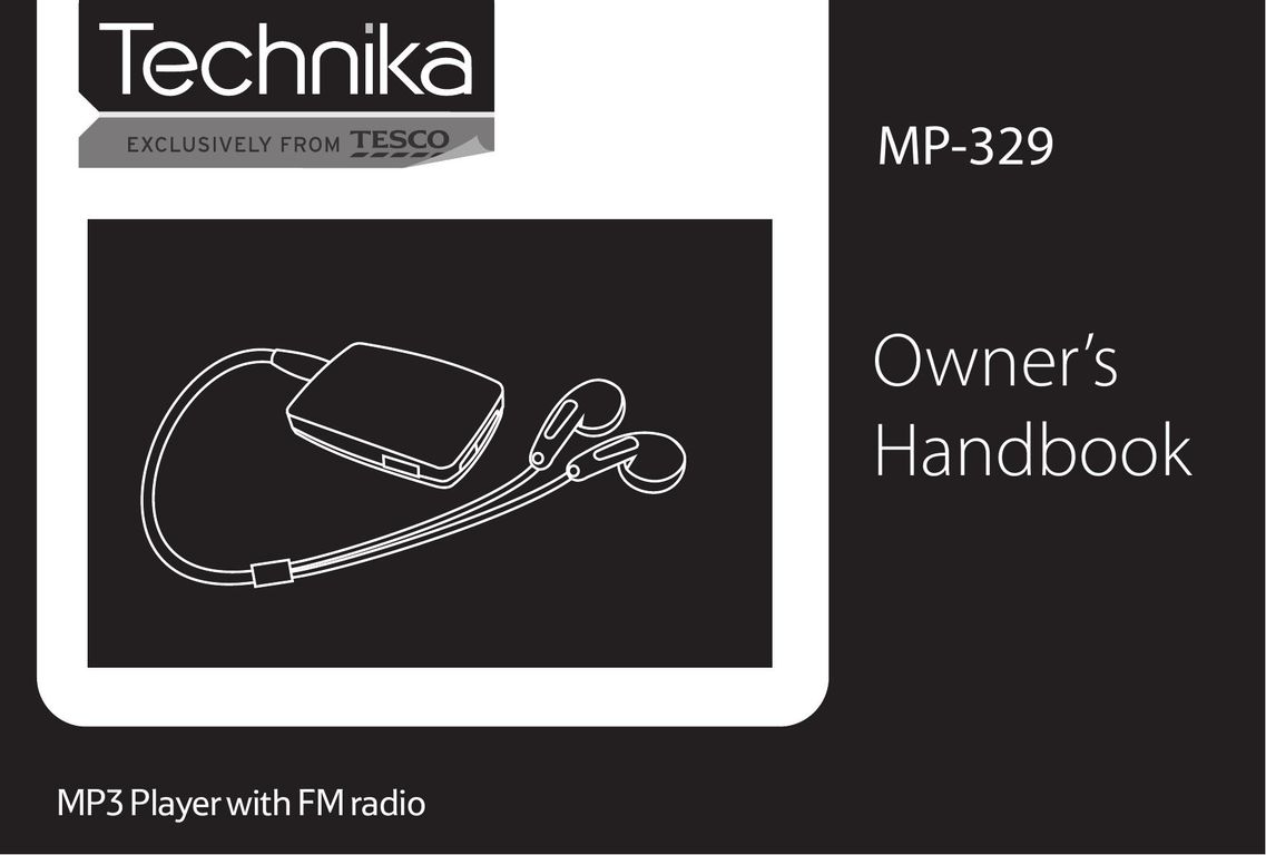 Technika MP-329 MP3 Player User Manual
