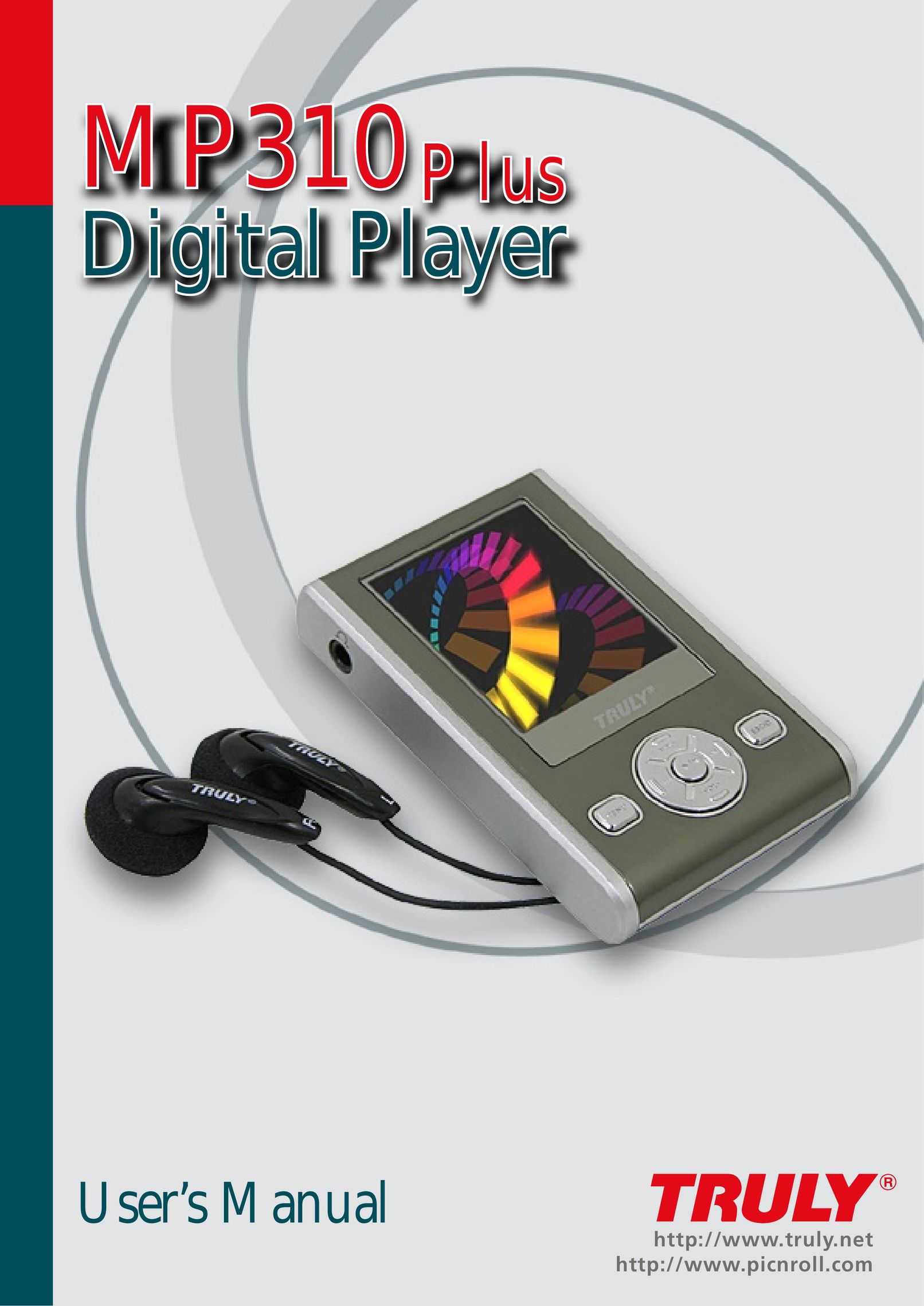Truly electronic Mftg MP310 MP3 Player User Manual