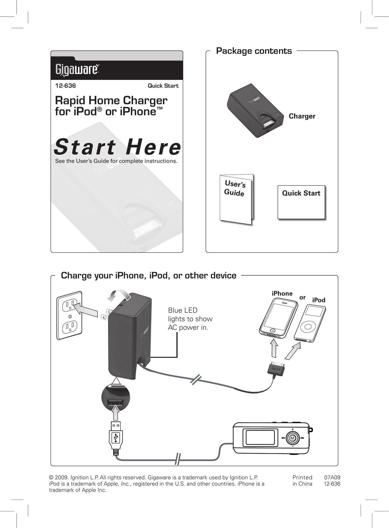 Radio Shack 12-636 MP3 Player Accessories User Manual