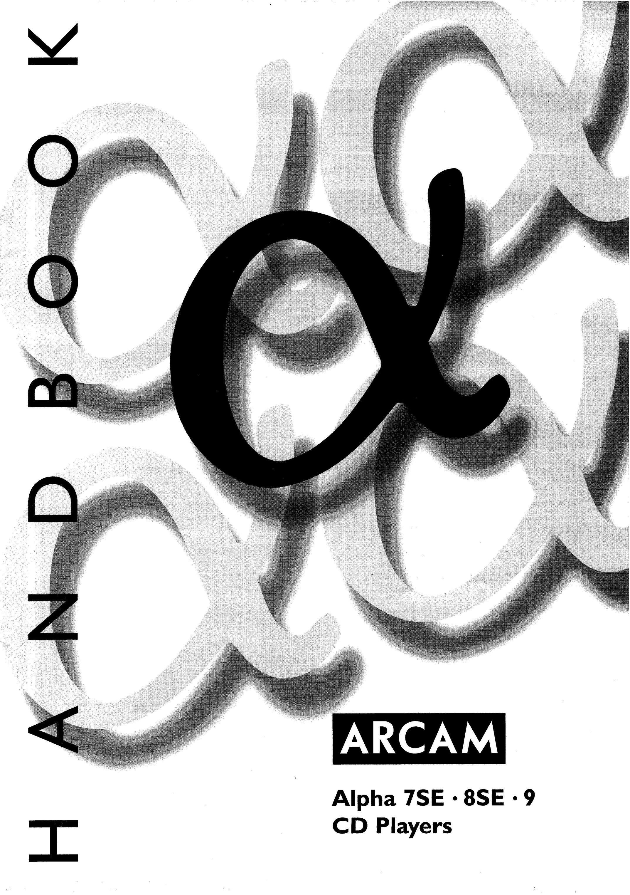 Arcam Alpha 7SE Portable CD Player User Manual