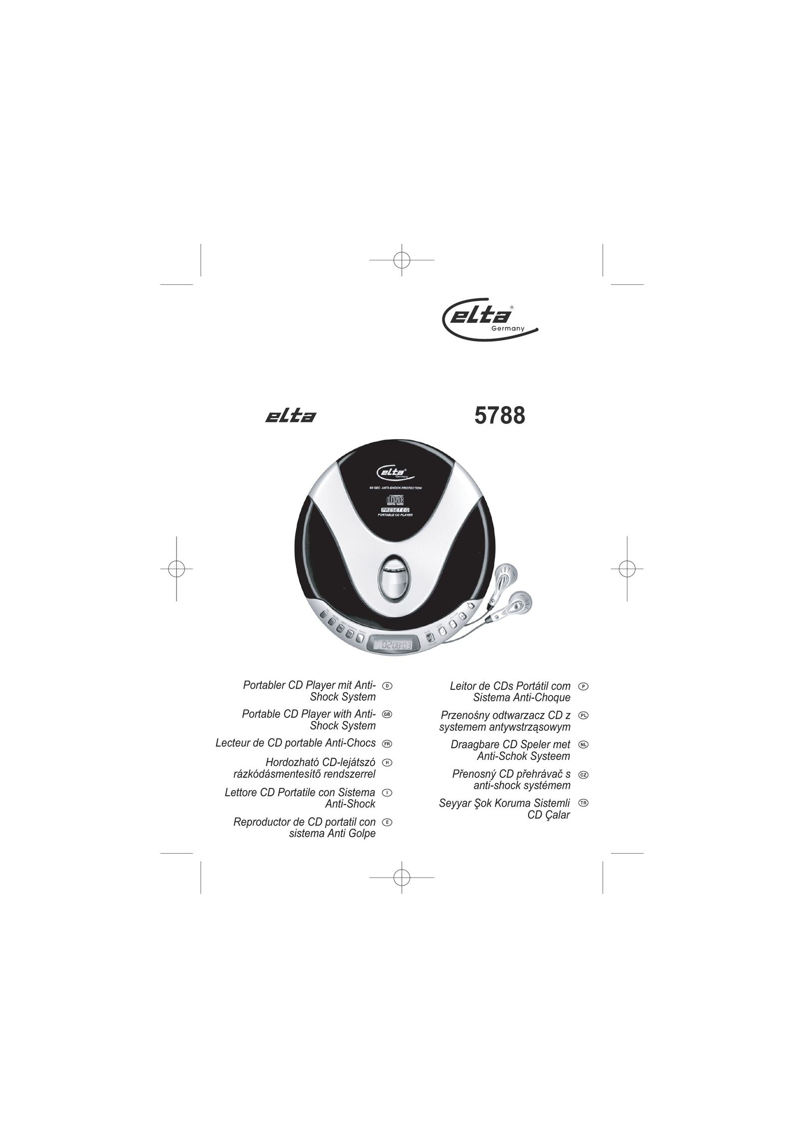 Elta 5788 Portable CD Player User Manual