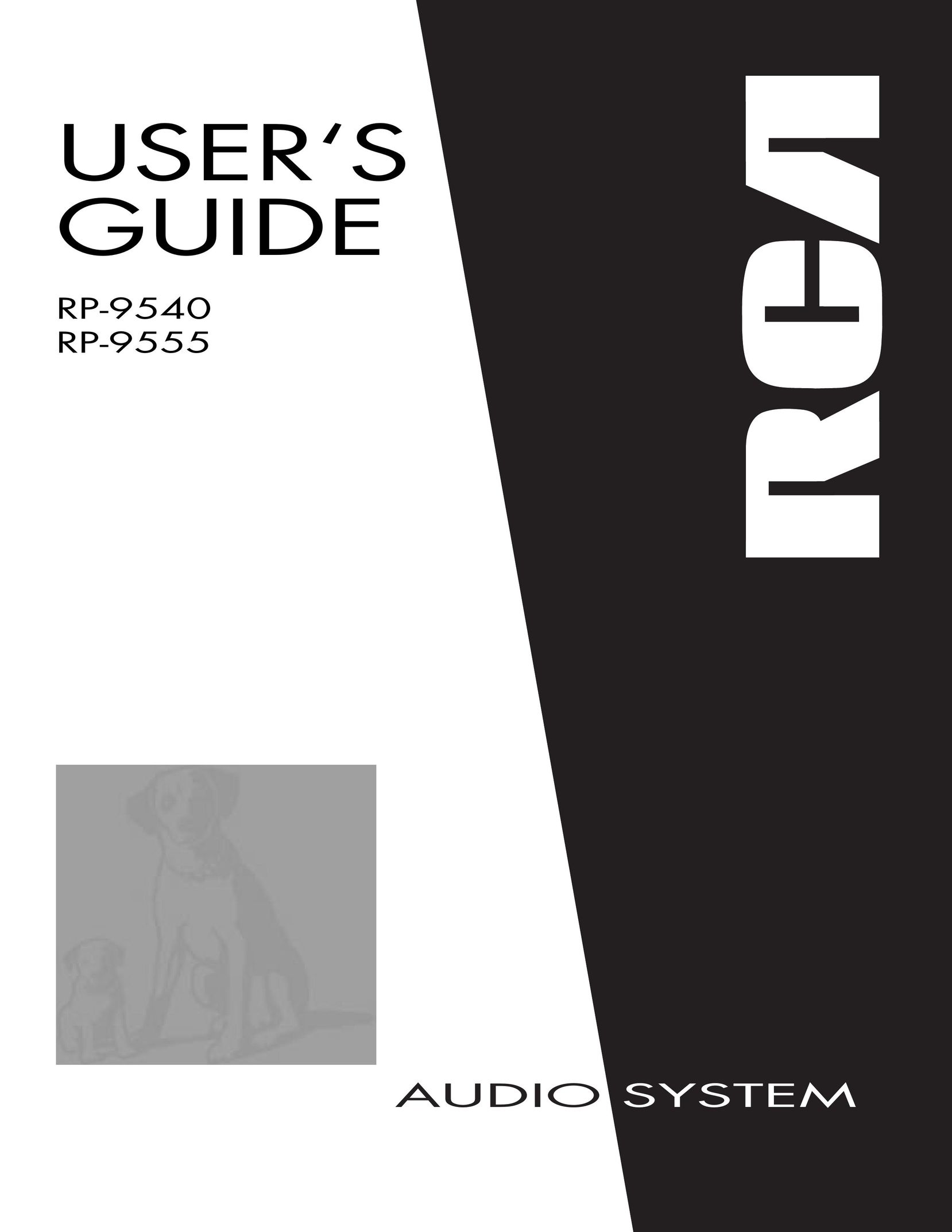RCA RP-9555 Portable CD Player User Manual