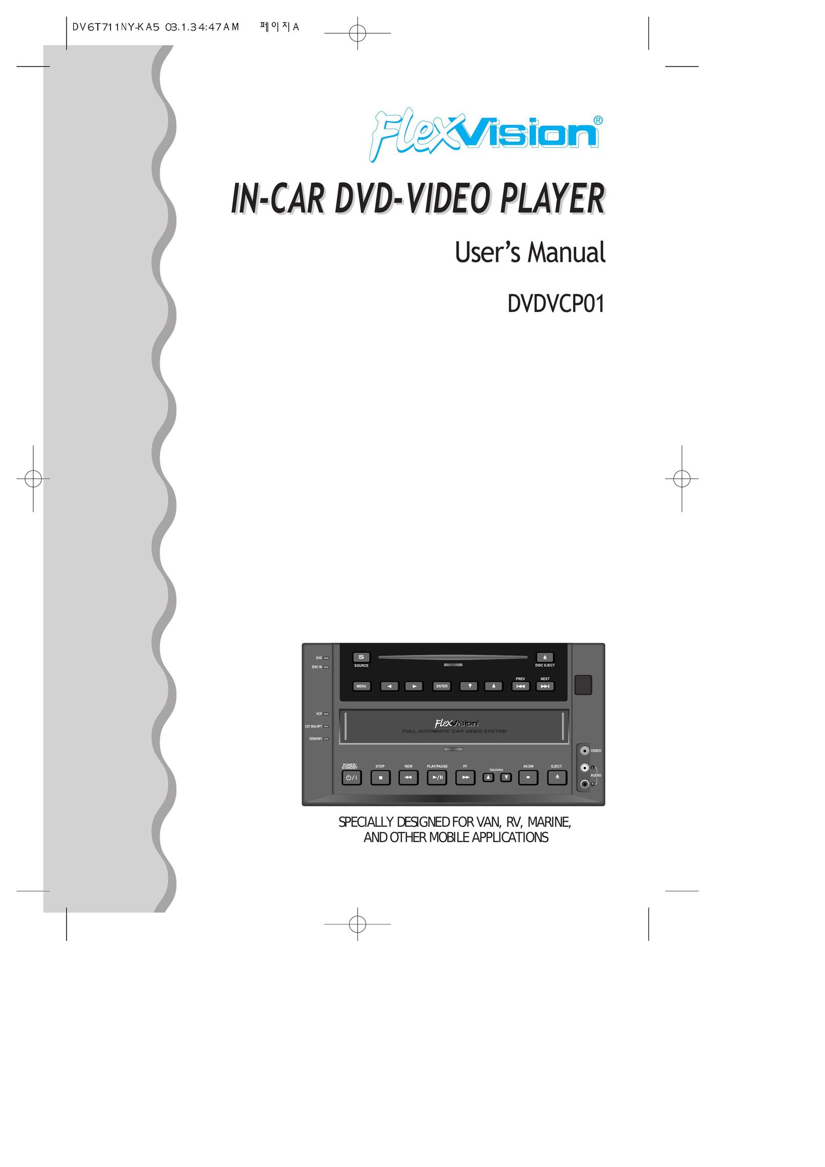ASA Electronics DVDVCP01 Portable DVD Player User Manual