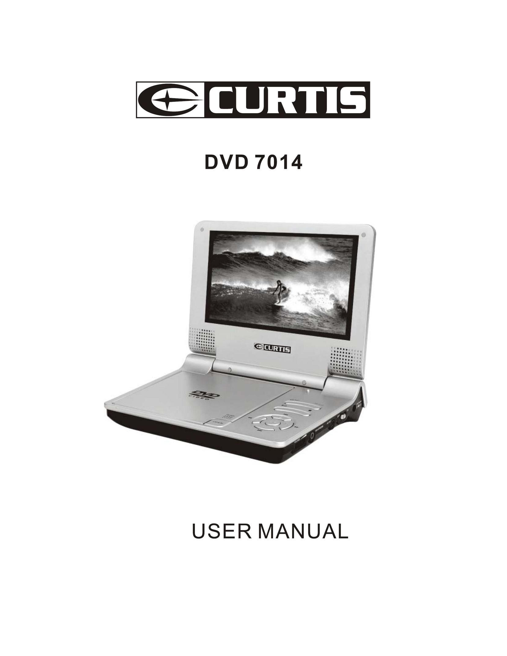 Curtis DVD 7014 Portable DVD Player User Manual