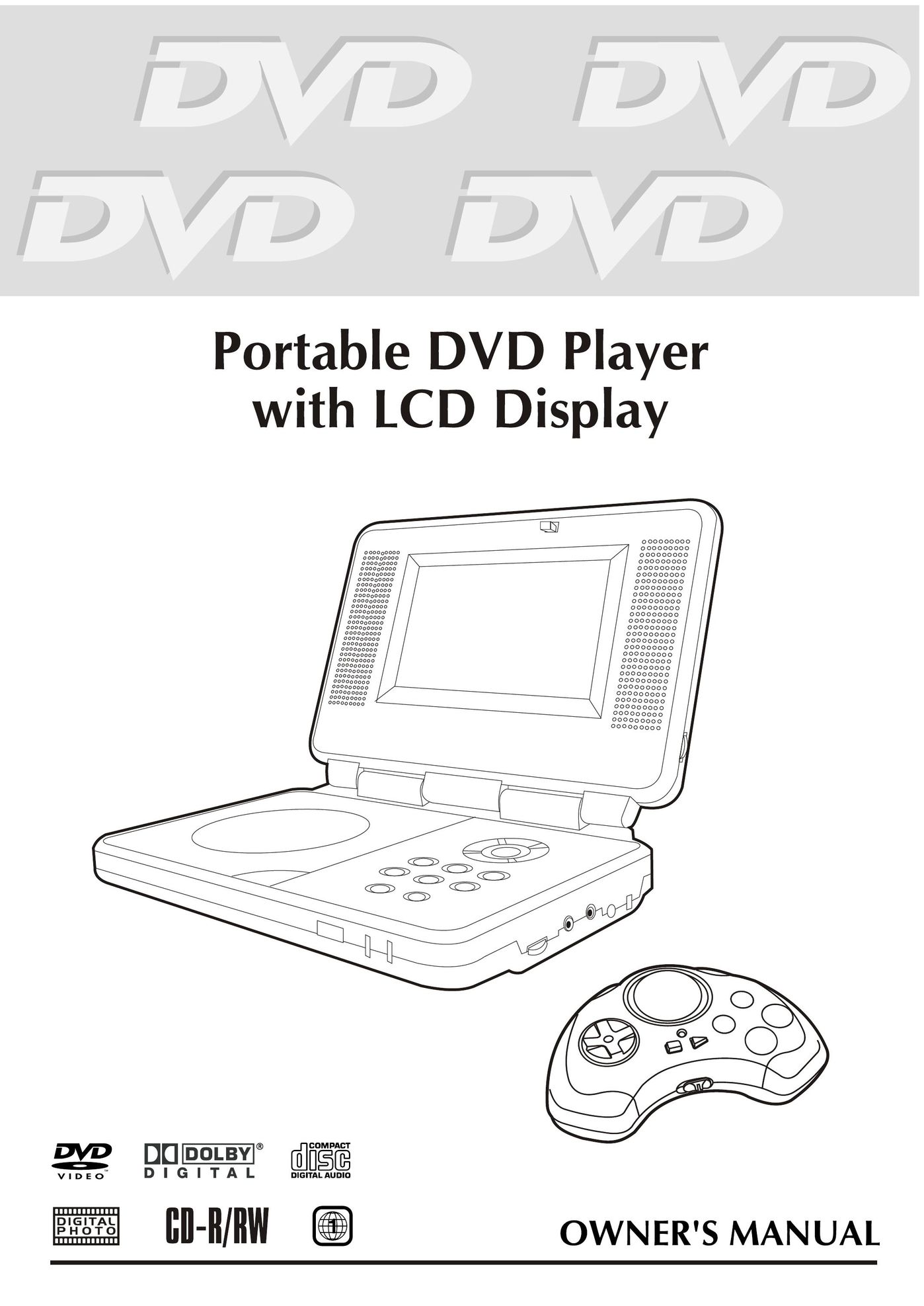 Dolby Laboratories PVS177SG Portable DVD Player User Manual