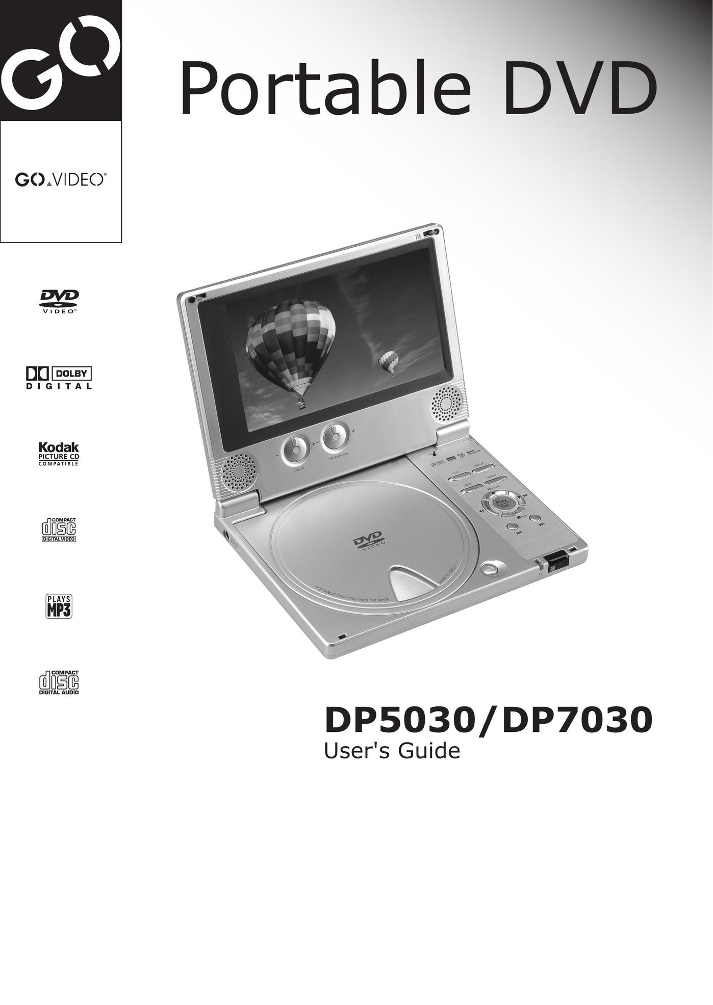 GoVideo DP5030 Portable DVD Player User Manual