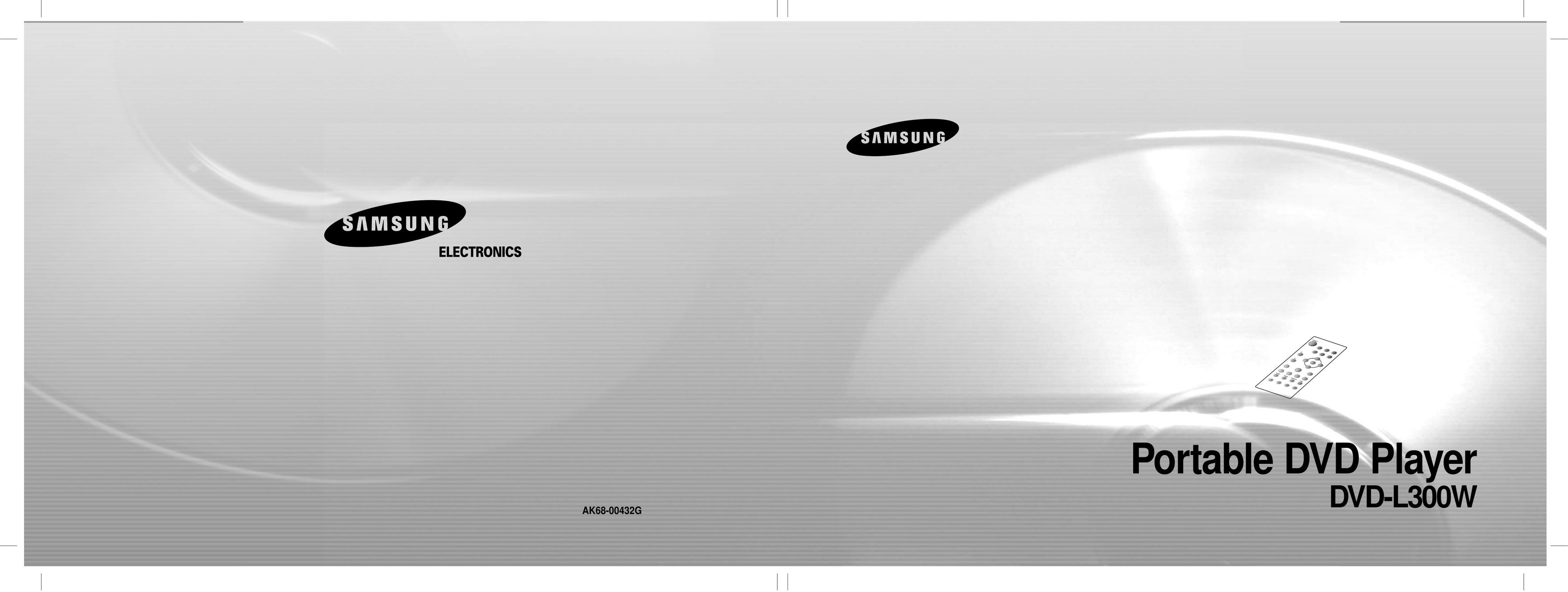 Samsung DVD-L300W Portable DVD Player User Manual