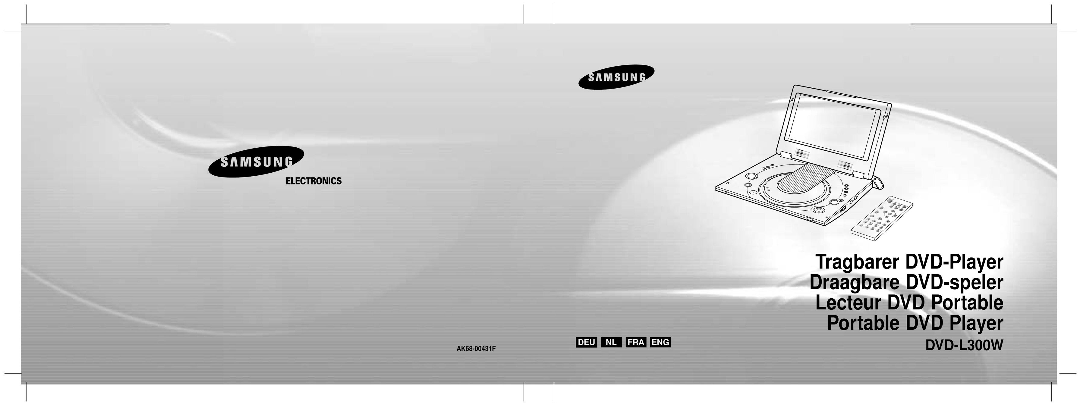 Samsung DVD-L300WDEU Portable DVD Player User Manual
