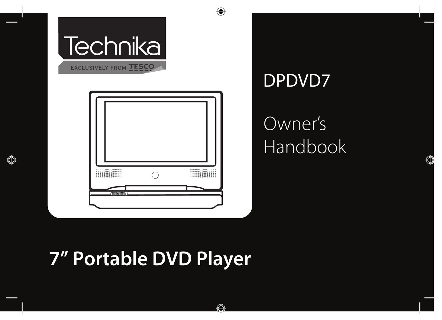 Technika DPDVD7 Portable DVD Player User Manual
