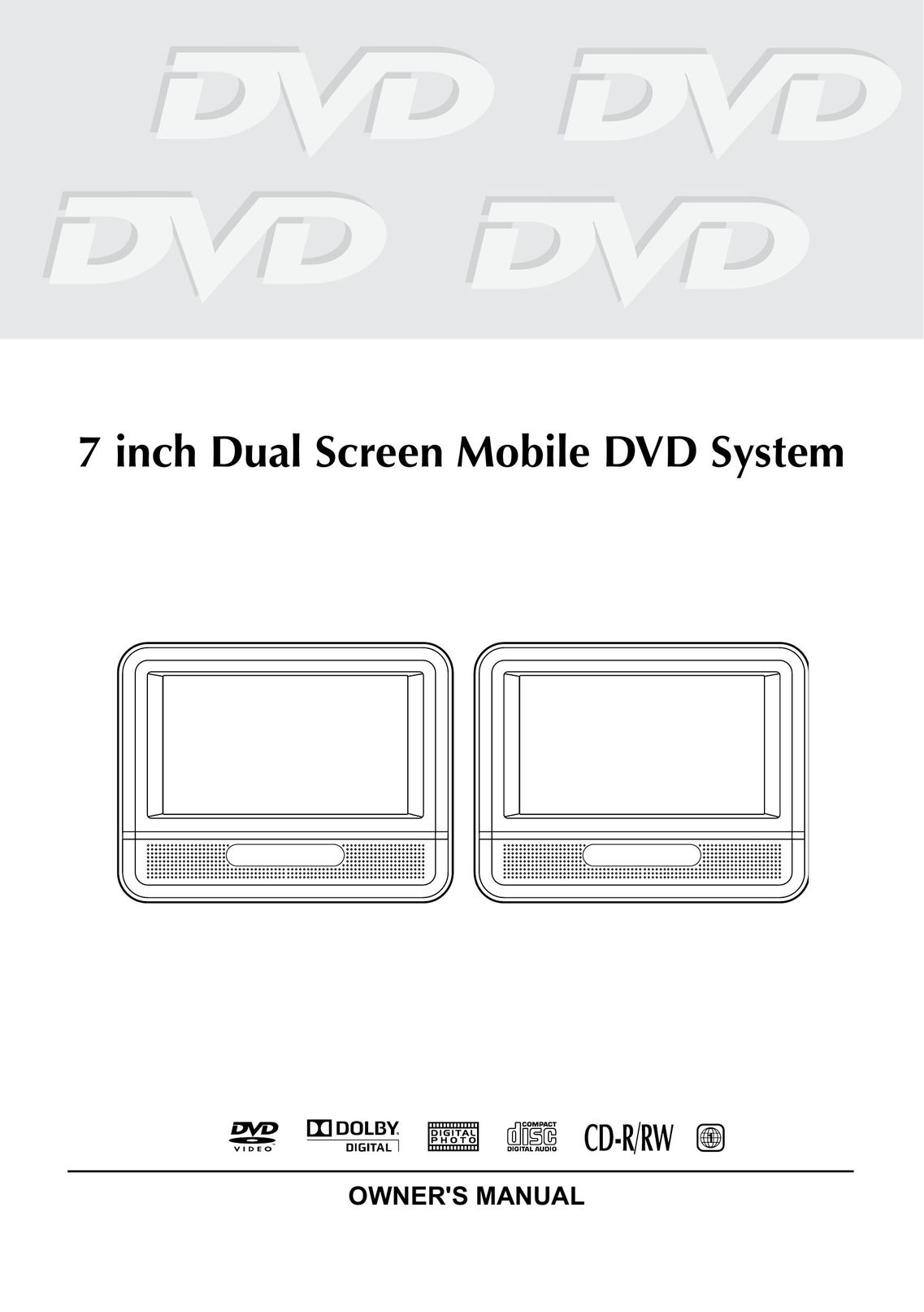 Venturer GB - 1 Portable DVD Player User Manual