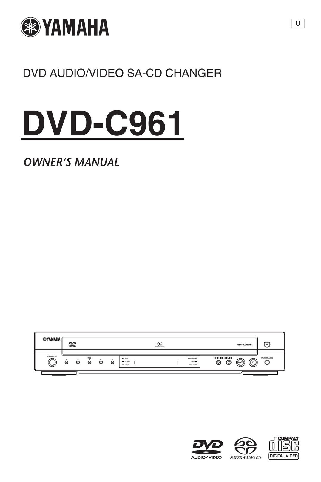 Yamaha DVD-C961 Portable DVD Player User Manual