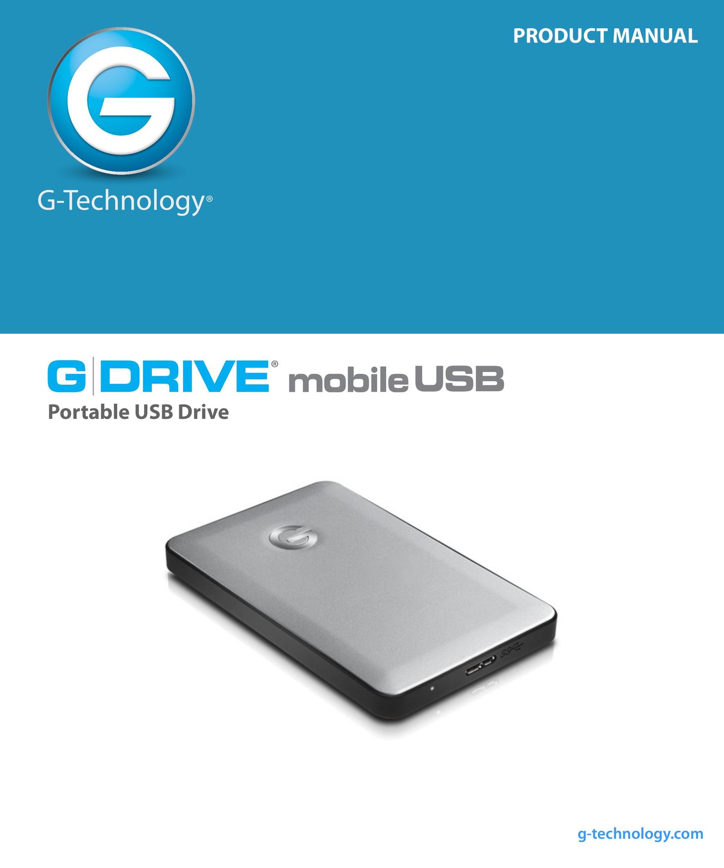 G-Technology 0G02428 Portable Media Storage User Manual