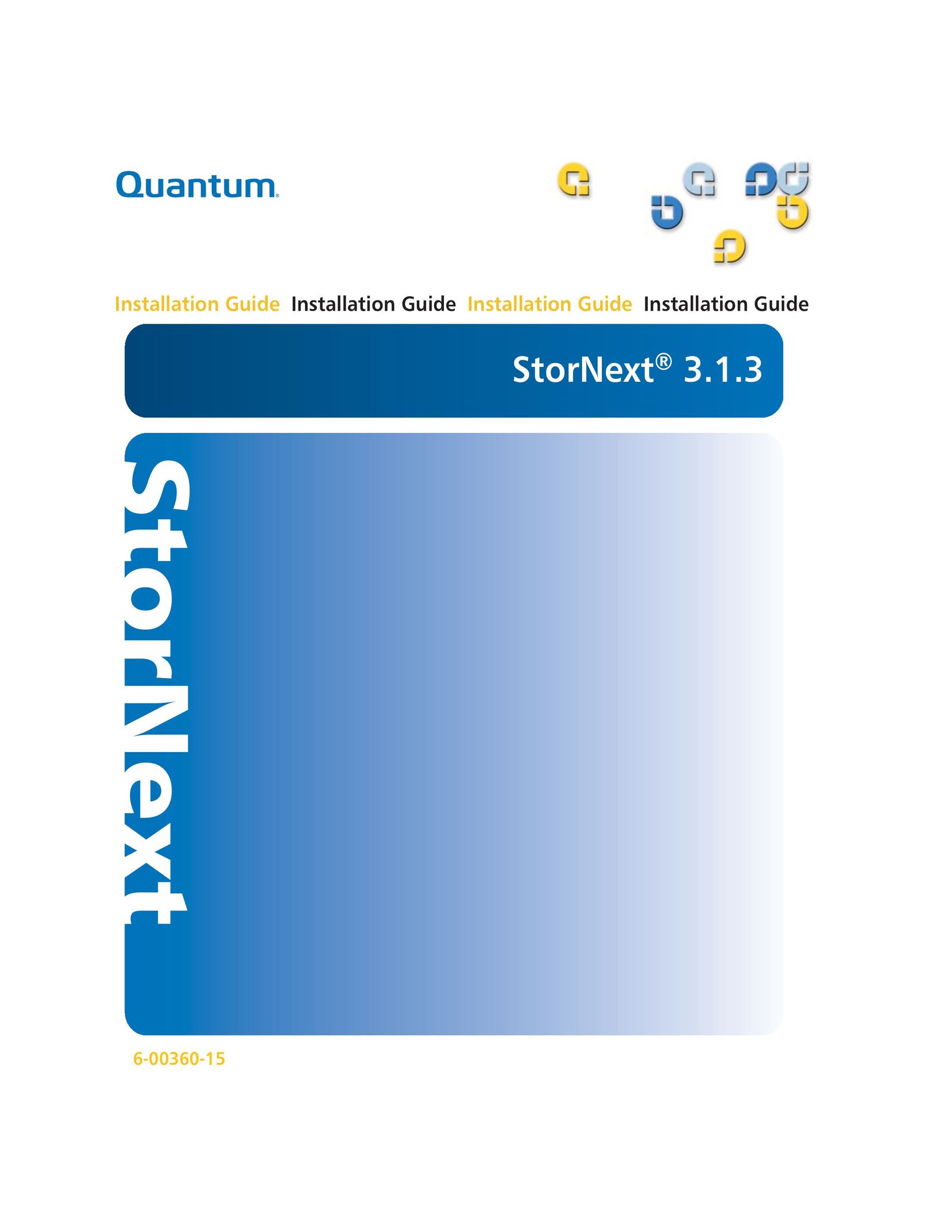 Quantum 6-00360-15 Portable Media Storage User Manual