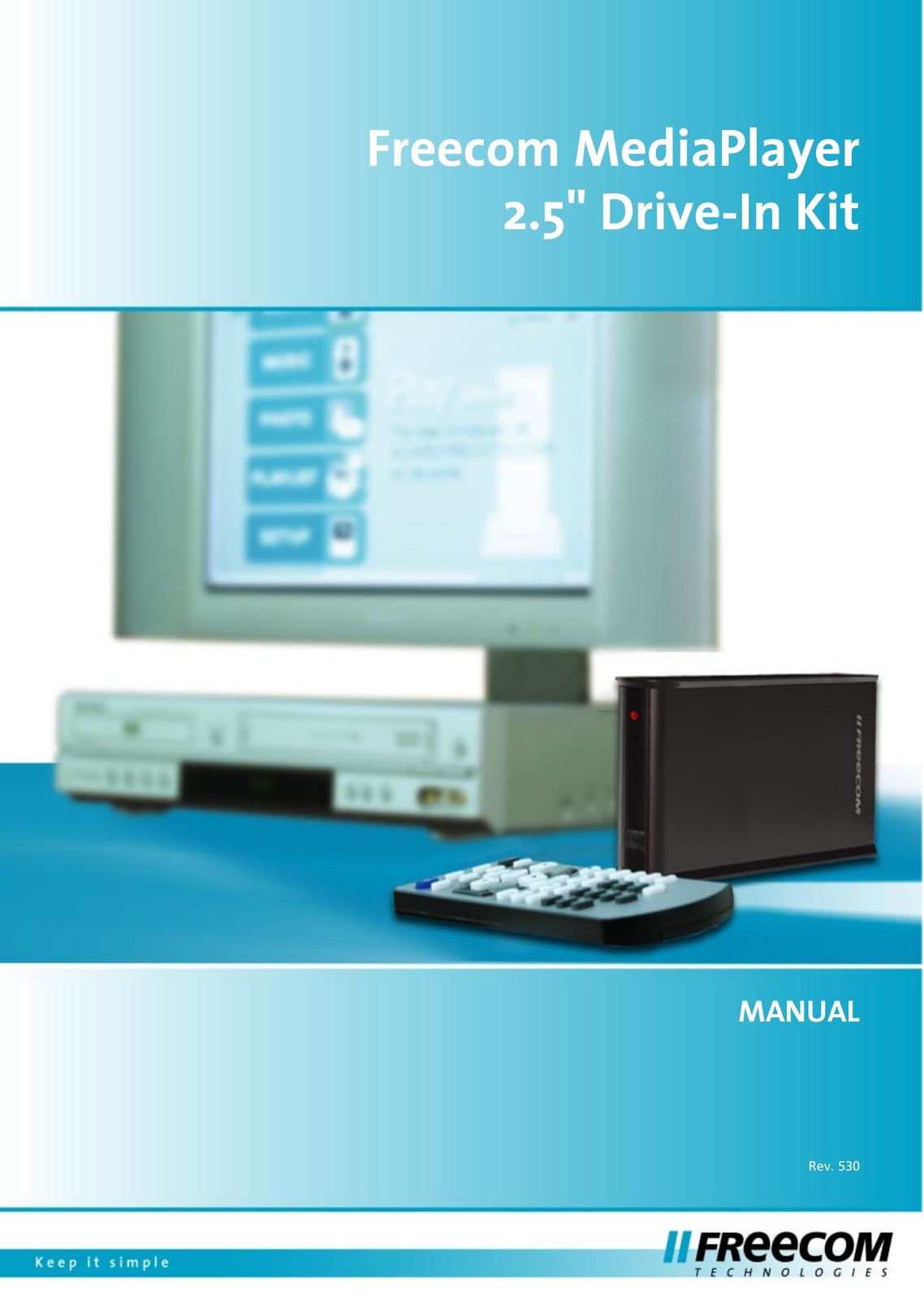 Freecom Technologies Multimedia Player Portable Multimedia Player User Manual