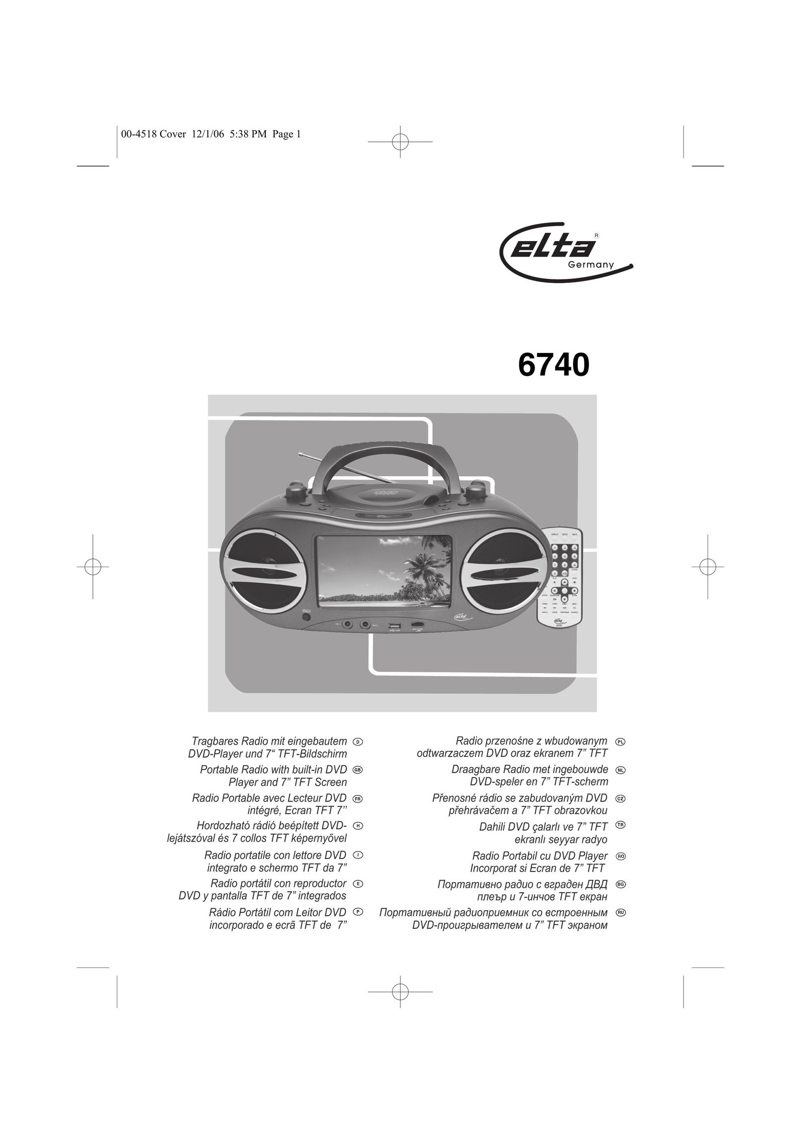 Elta 6740 Portable Radio User Manual