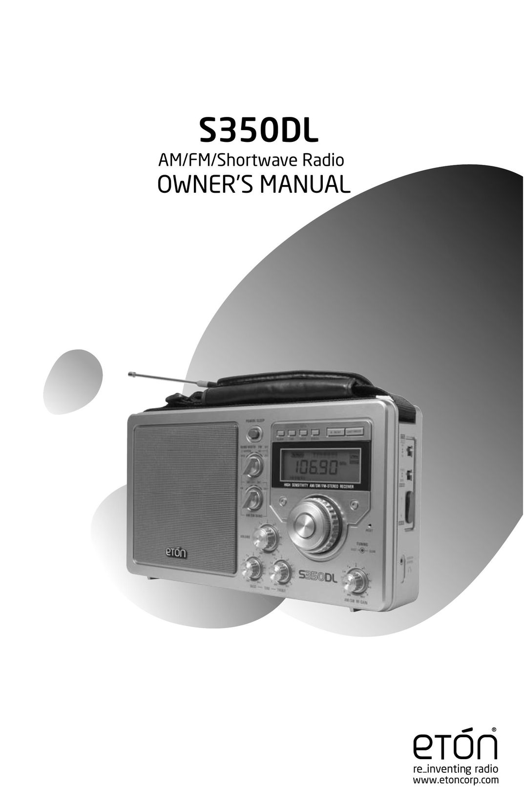 Eton S350DL Portable Radio User Manual