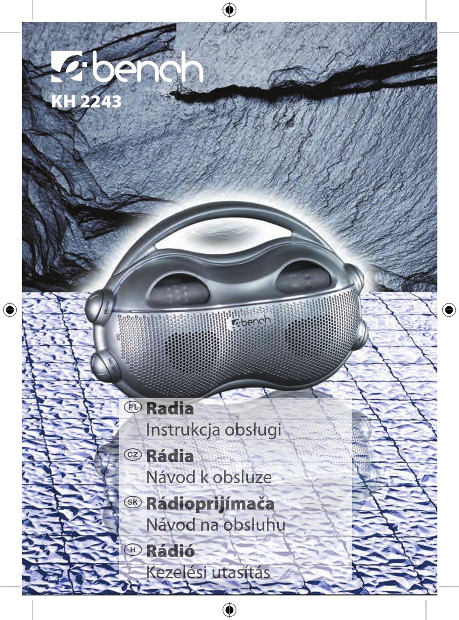 Kompernass KH 2243 Portable Radio User Manual