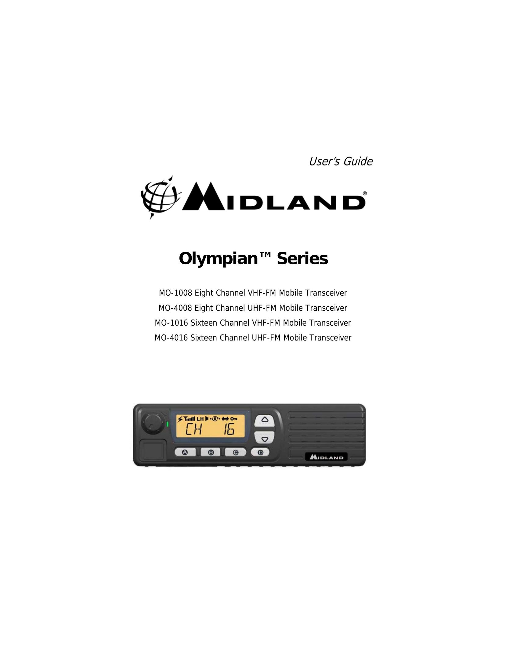 Midland Radio MO-4008 Portable Radio User Manual
