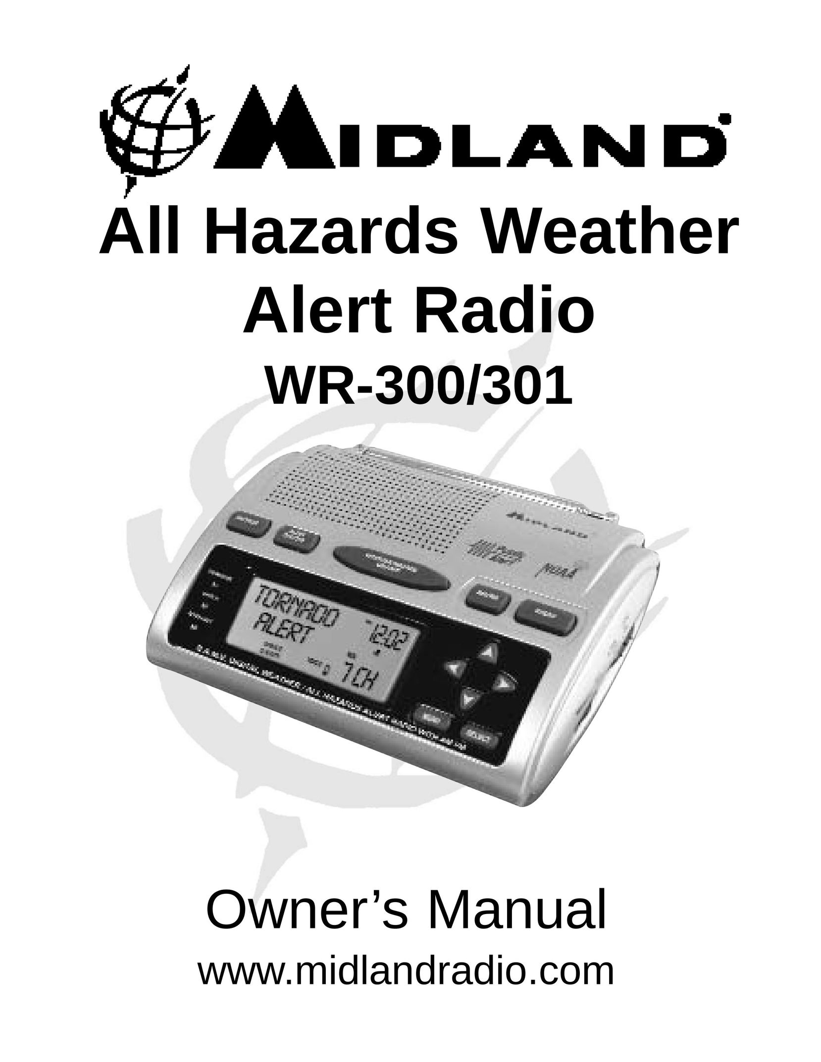 Midland Radio WR-301 Portable Radio User Manual