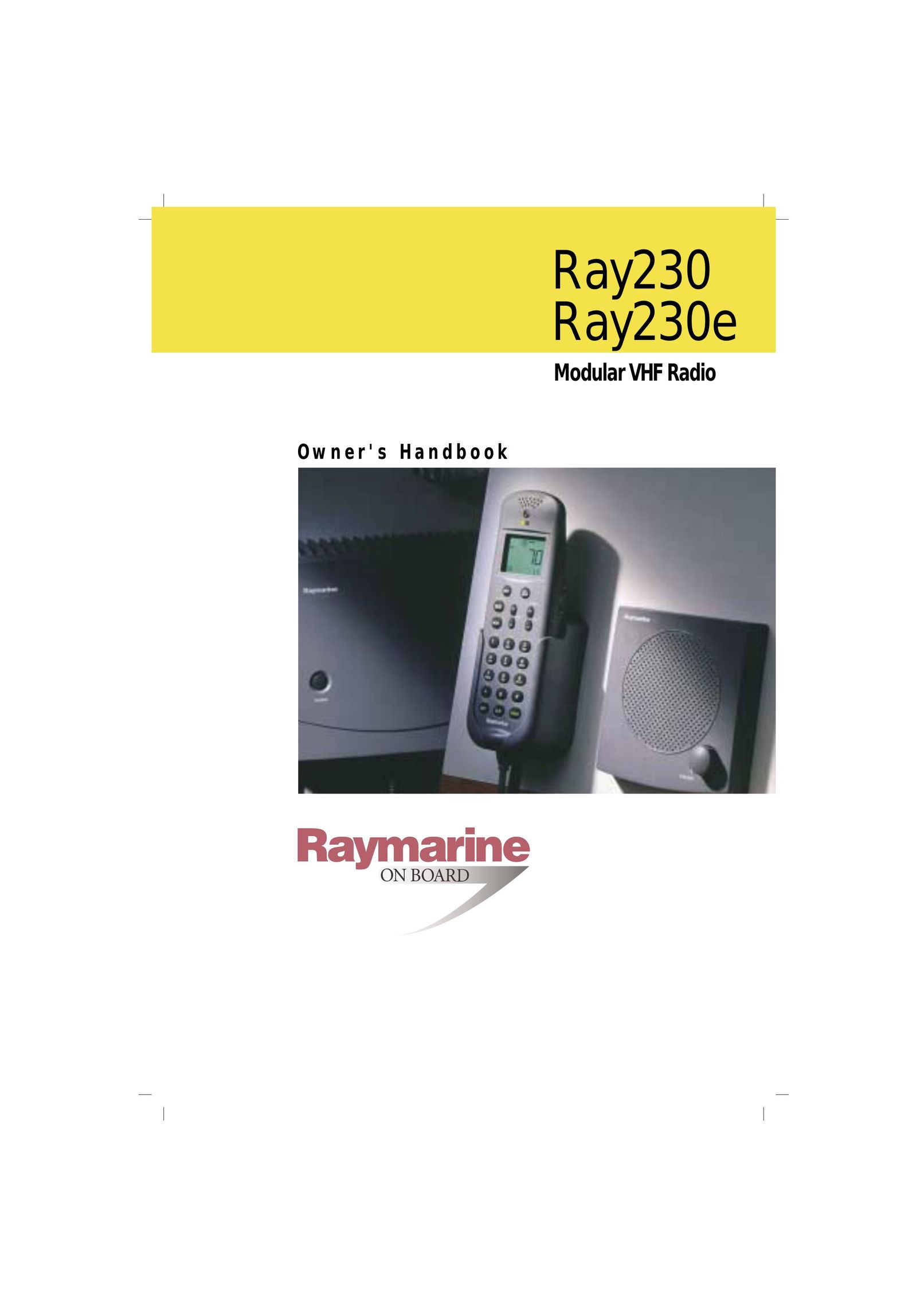 Raymarine Ray230 Portable Radio User Manual