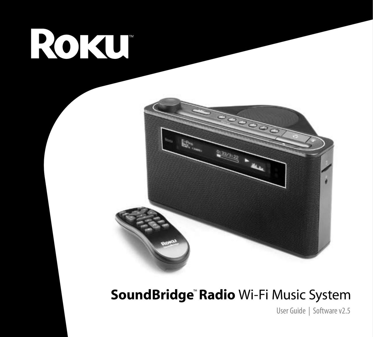 Roku Radio Wi-Fi Music System Portable Radio User Manual