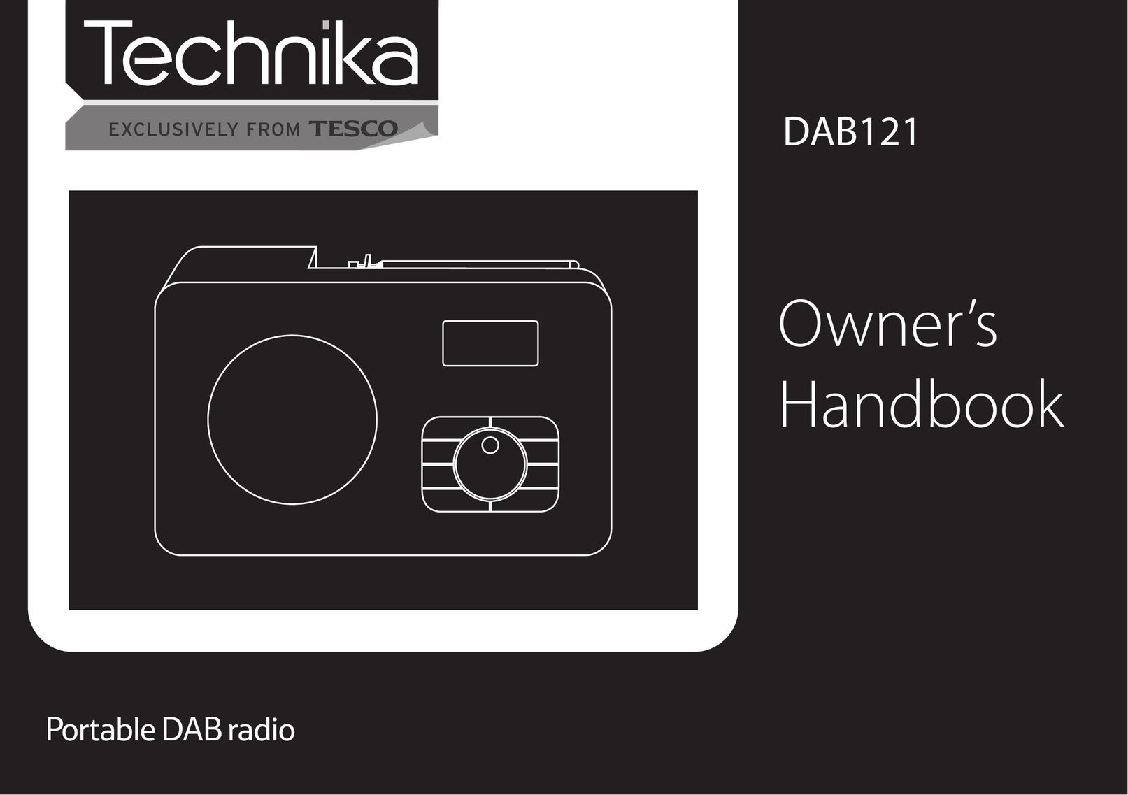 Technika DAB121 Portable Radio User Manual